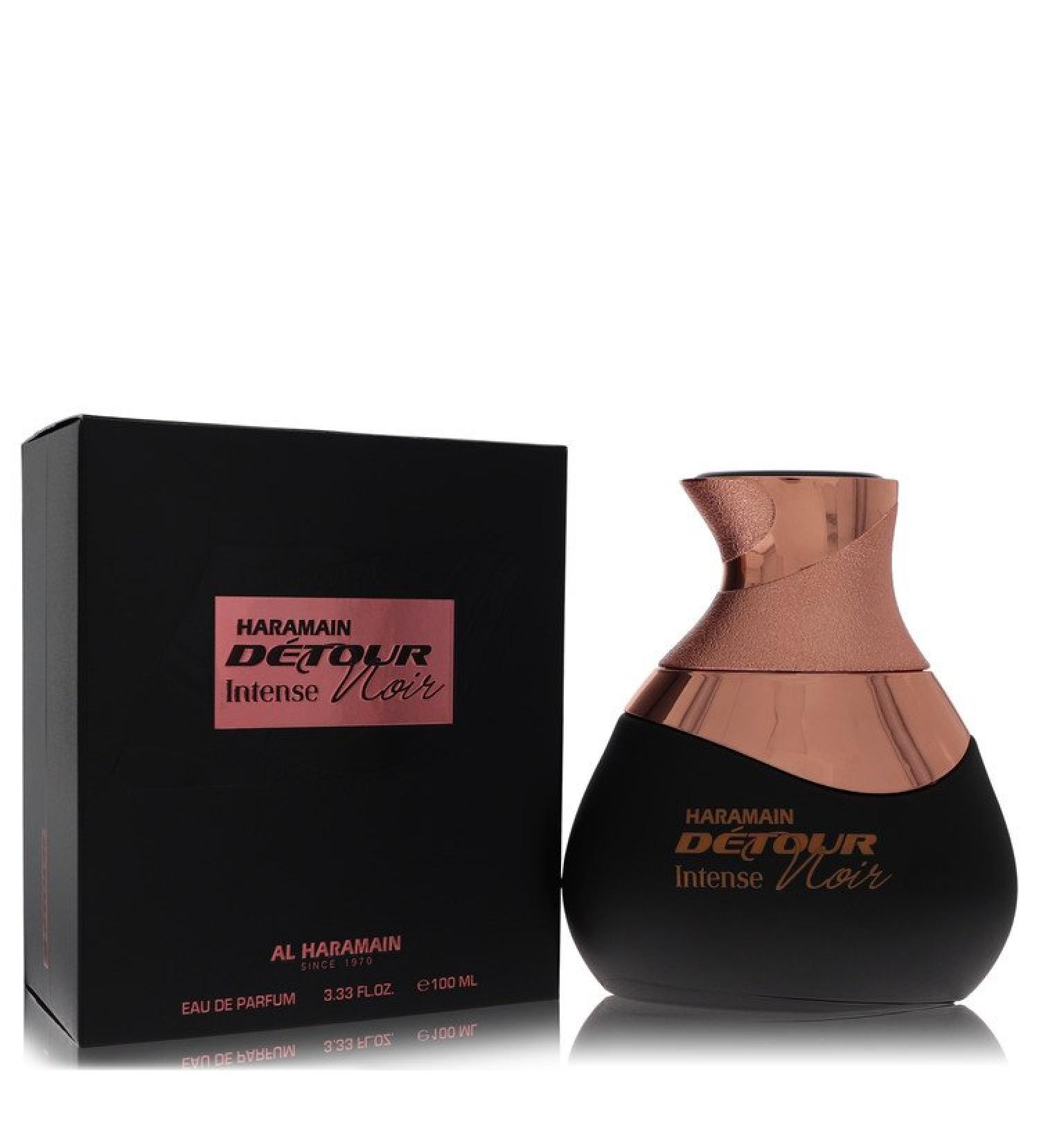 Al Haramain Detour Noir Intense by Al Haramain Eau De Parfum Spray (Unisex) 3.4 oz for Women