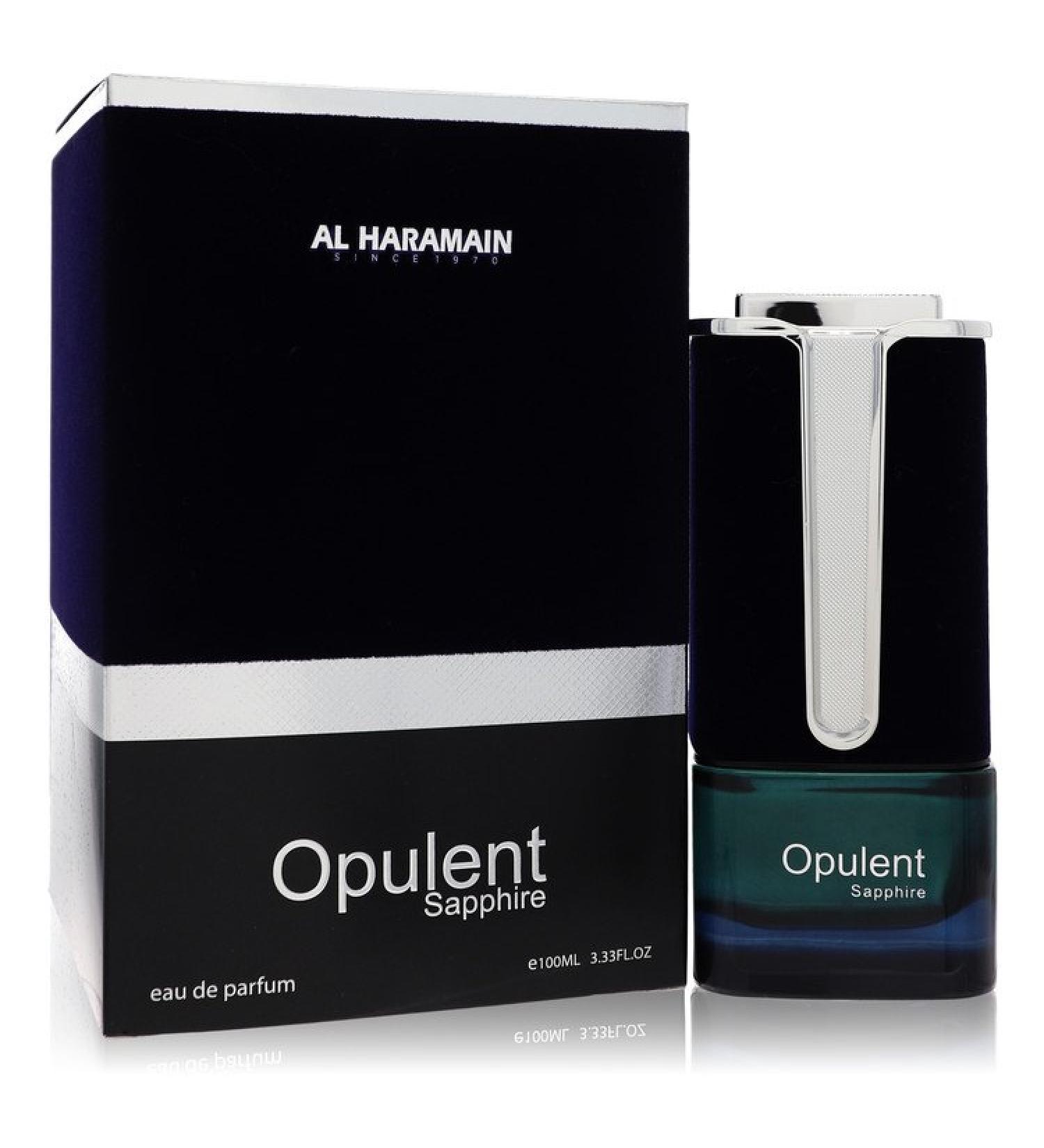 Al Haramain Opulent Sapphire by Al Haramain Eau De Parfum Spray (Unisex) 3.3 oz for Women