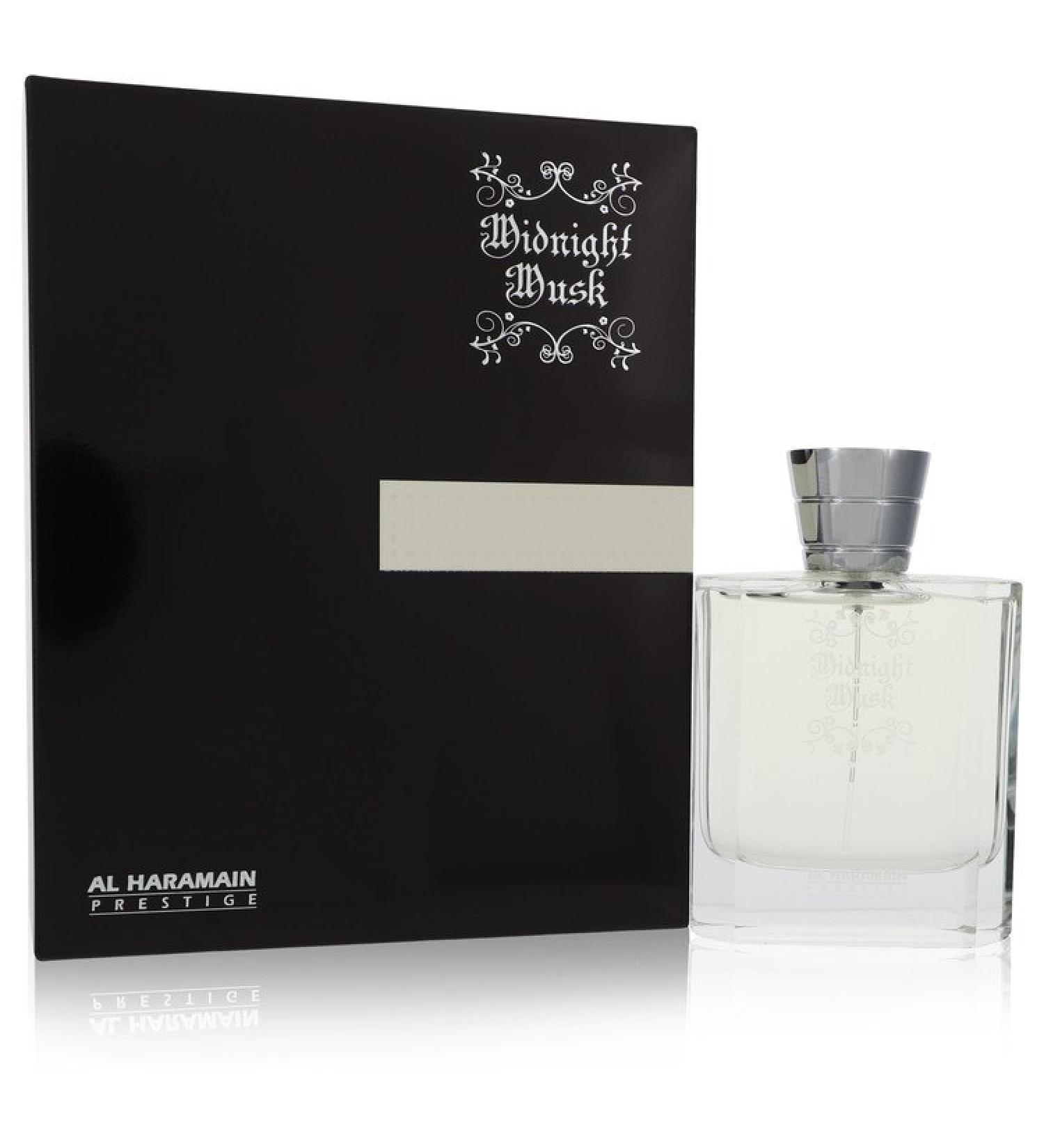 Al Haramain Midnight Musk by Al Haramain Eau De Parfum Spray (Unisex) 3.4 oz for Men