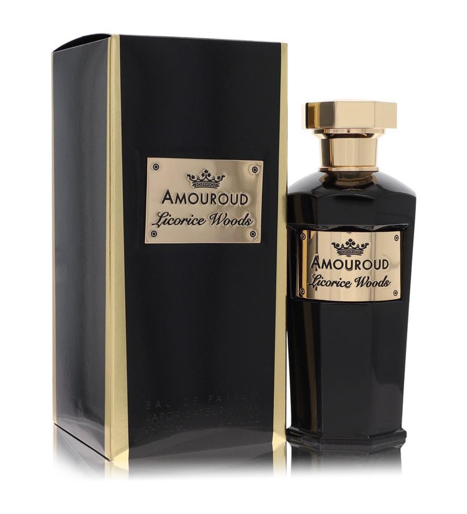 Amouroud Licorice Woods by Amouroud Eau De Parfum Spray (Unisex) 3.4 oz for Men