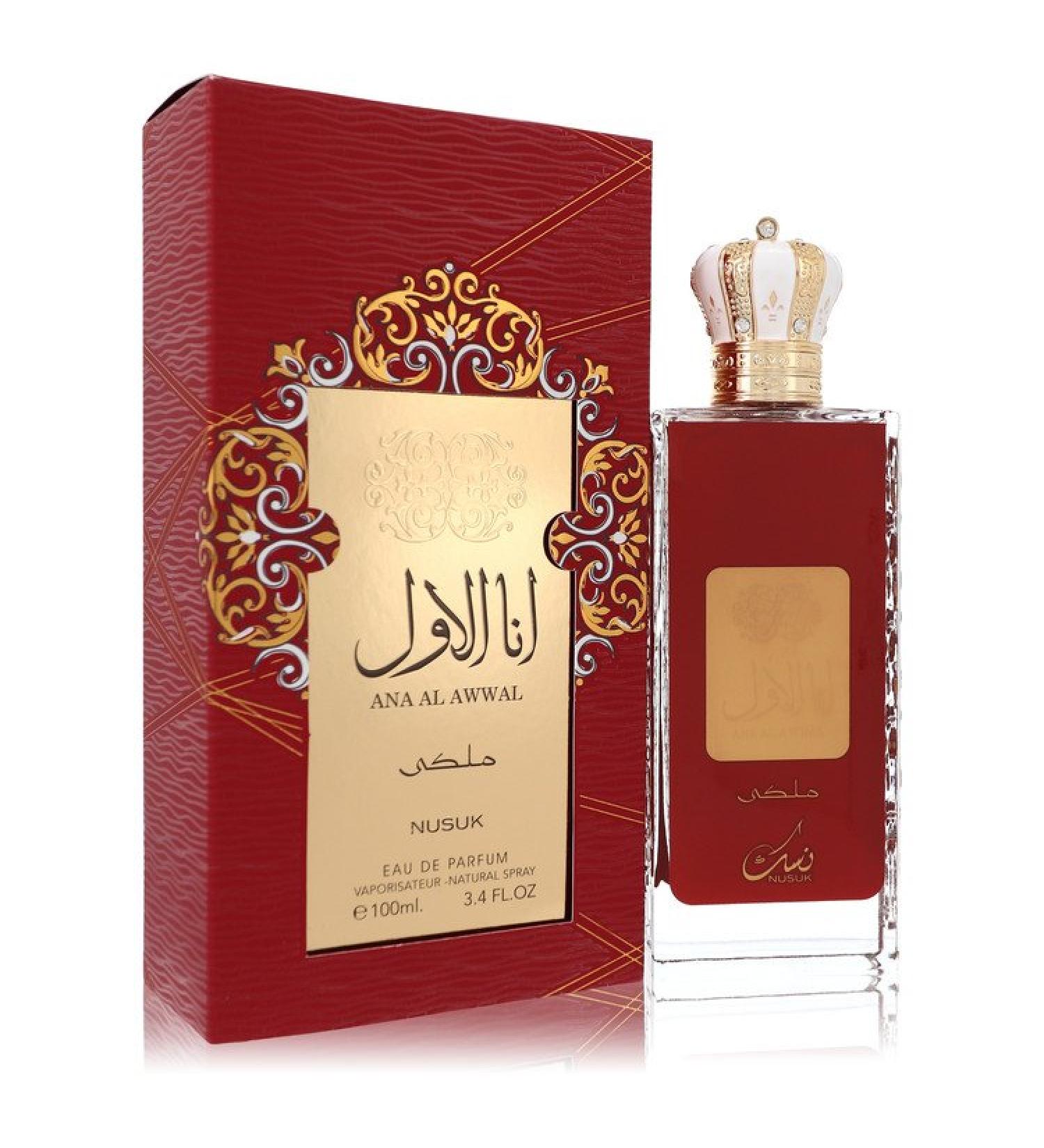 Ana Al Awwal Rouge by Nusuk Eau De Parfum Spray 3.4 oz for Women