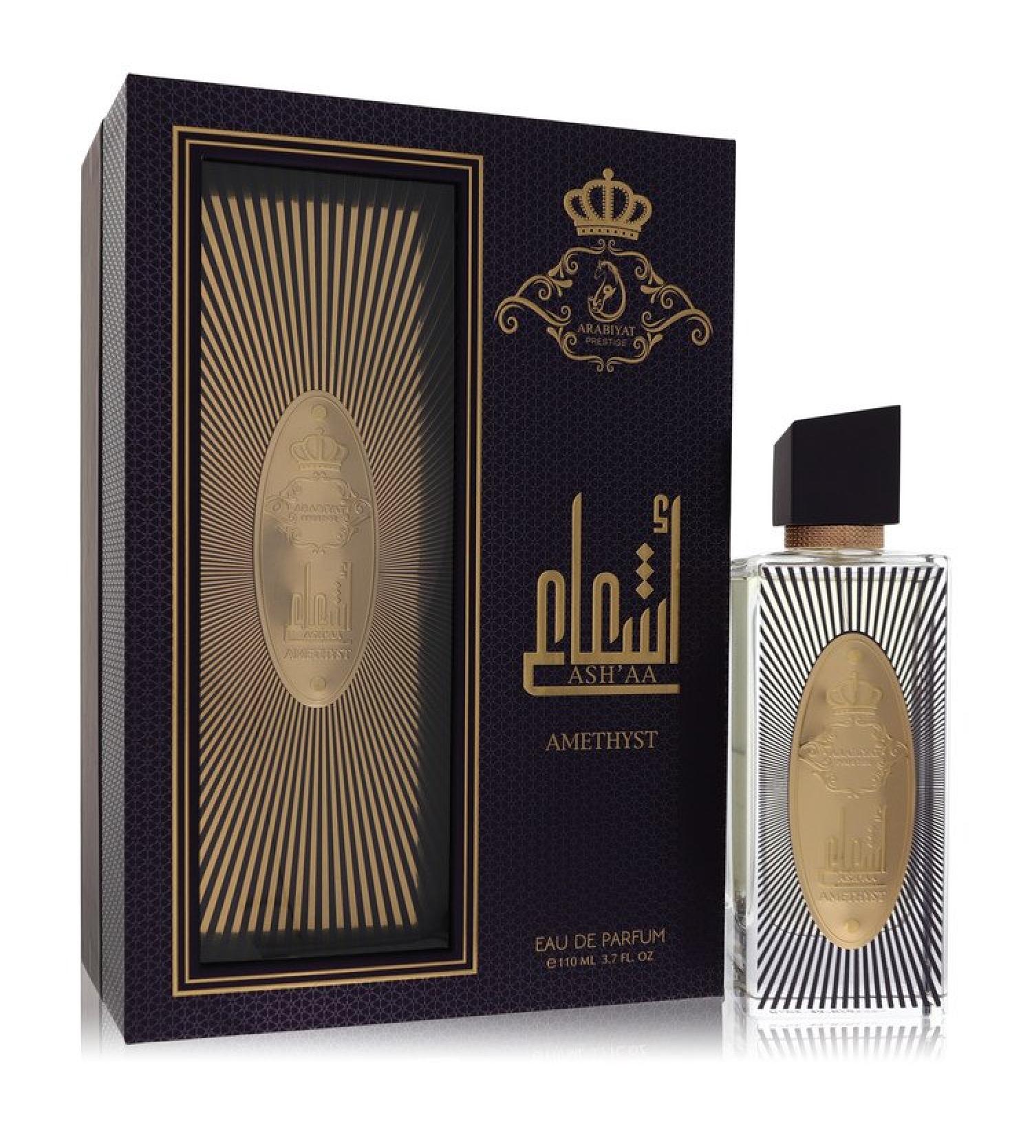 Arabiyat Prestige Ash'aa Amethyst by Arabiyat Prestige Eau De Parfum Spray (Unisex) 3.7 oz for Men