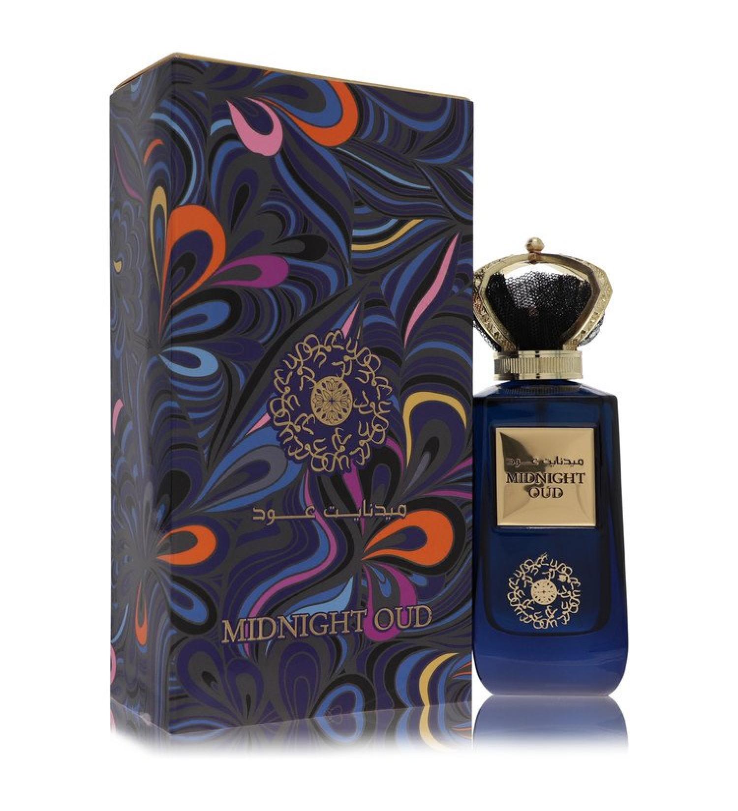 Ard Al Zaafaran Midnight Oud by Al Zaafaran Eau De Parfum Spray (Unisex) 3.4 oz for Men