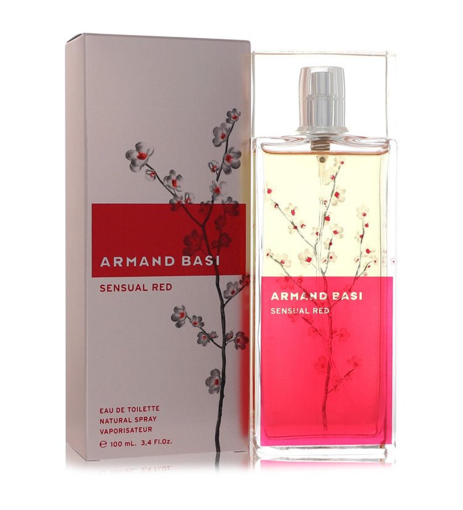 Armand Basi Sensual Red by Armand Basi Eau De Toilette Spray 3.4 oz for Women