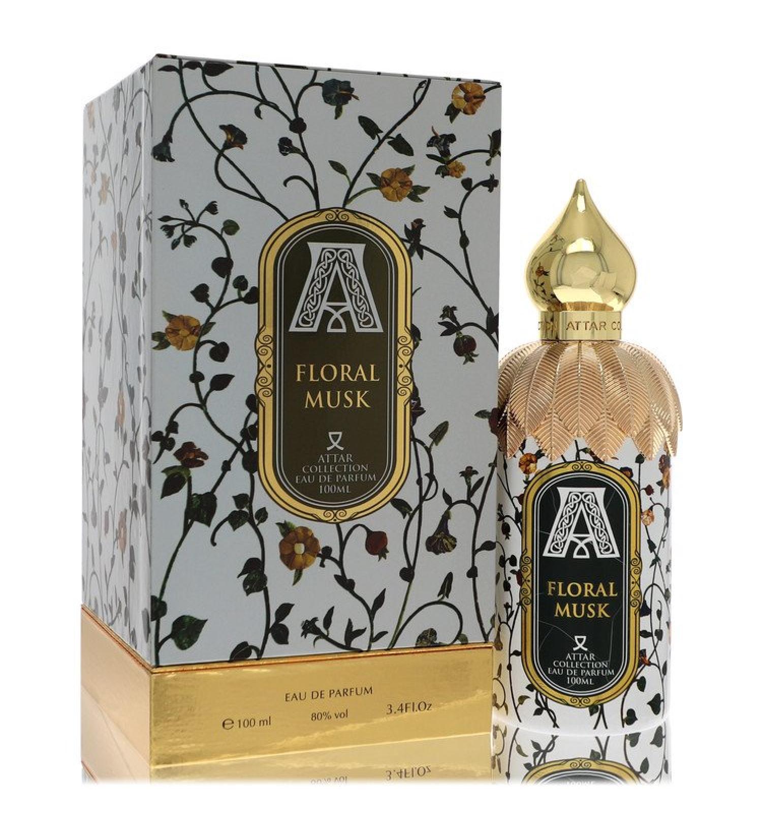 Attar Floral Musk by Attar Collection Eau De Parfum Spray (Unisex) 3.4 oz for Men