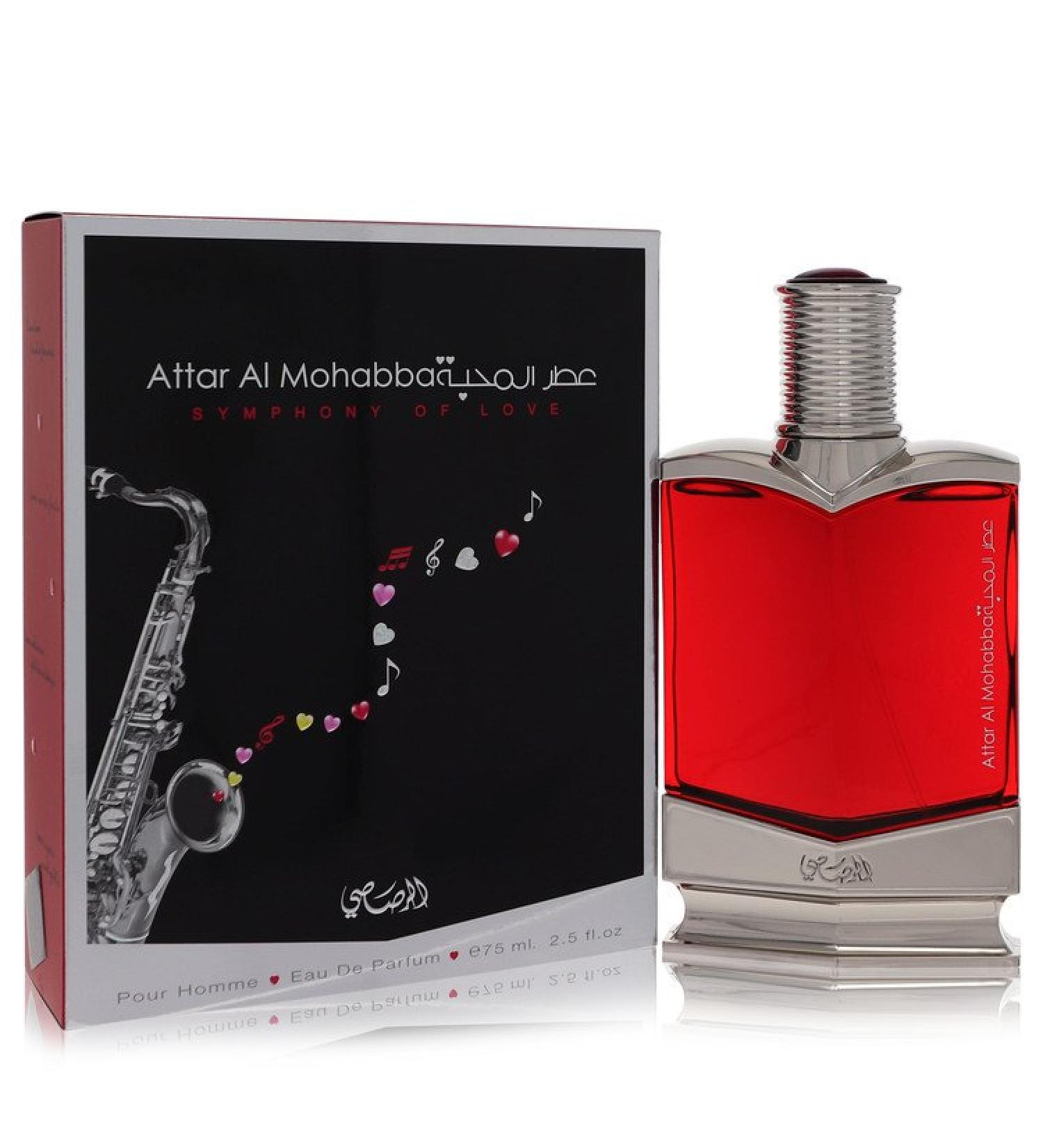 Attar Al Mohabba by Rasasi Eau De Parfum Spray 2.5 oz for Men