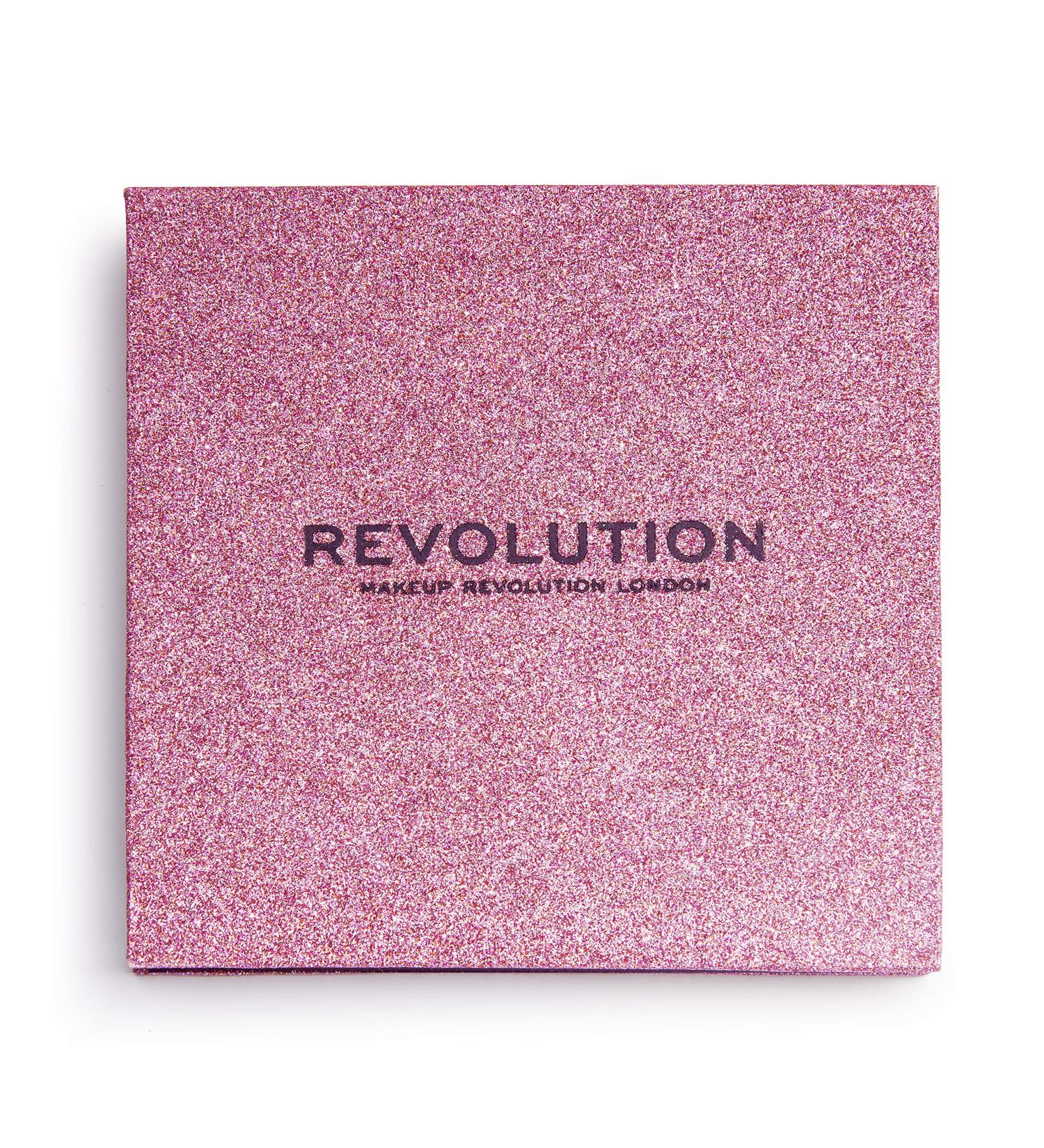 Makeup Revolution Pressed Glitter Palette Diva - Multicolor Eyeshadow | Shop Internationally - Buy Online on GoSupps.com