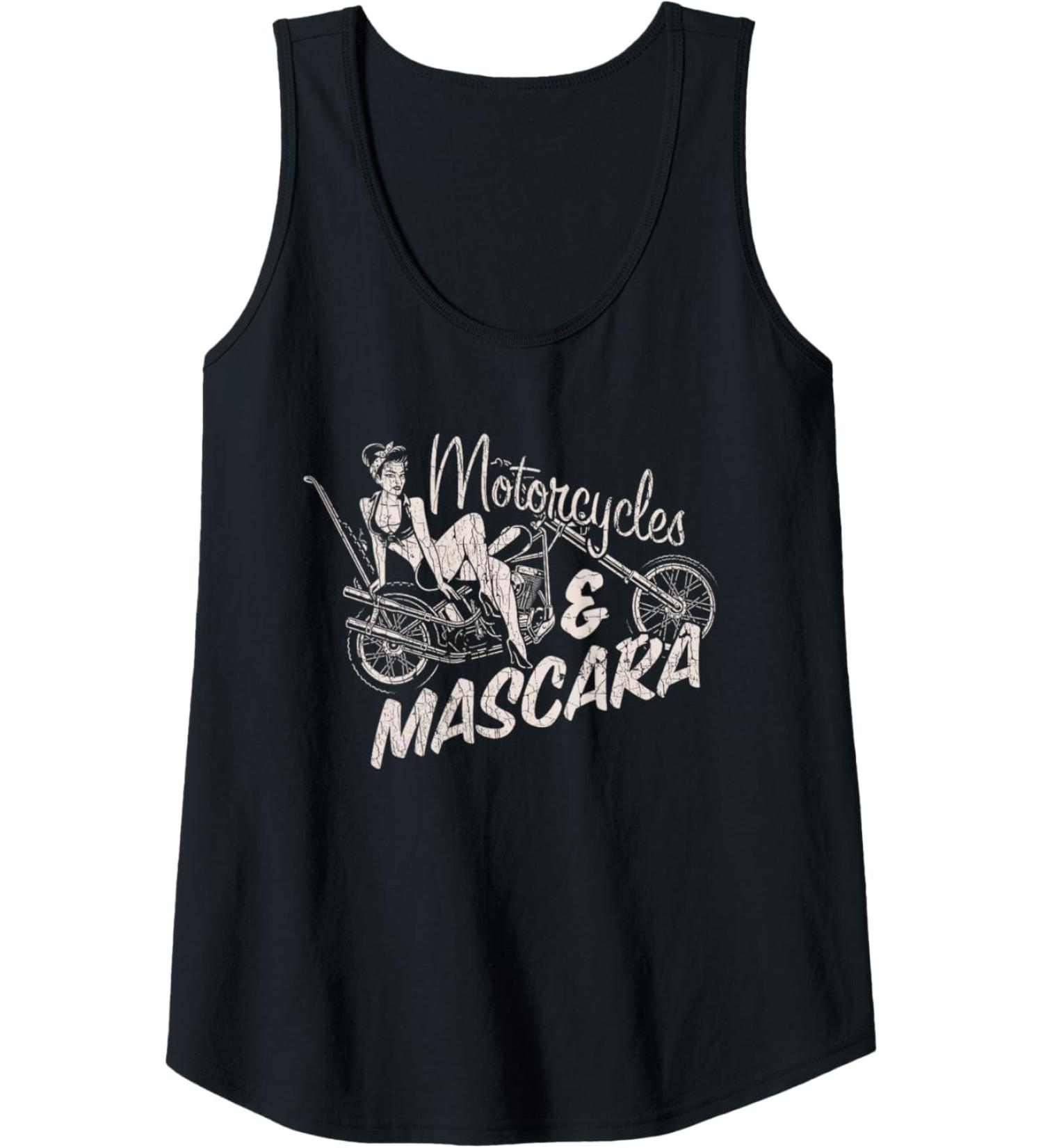 Femme Maquillage des ann es 1950 Rockabilly Lowbrow : Motos et Mascara D bardeur