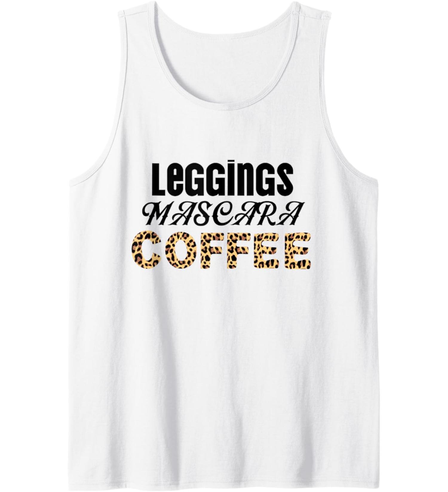 Leggings Mascara Imprim Animal Lettres Caf Cadeaux Caf D bardeur