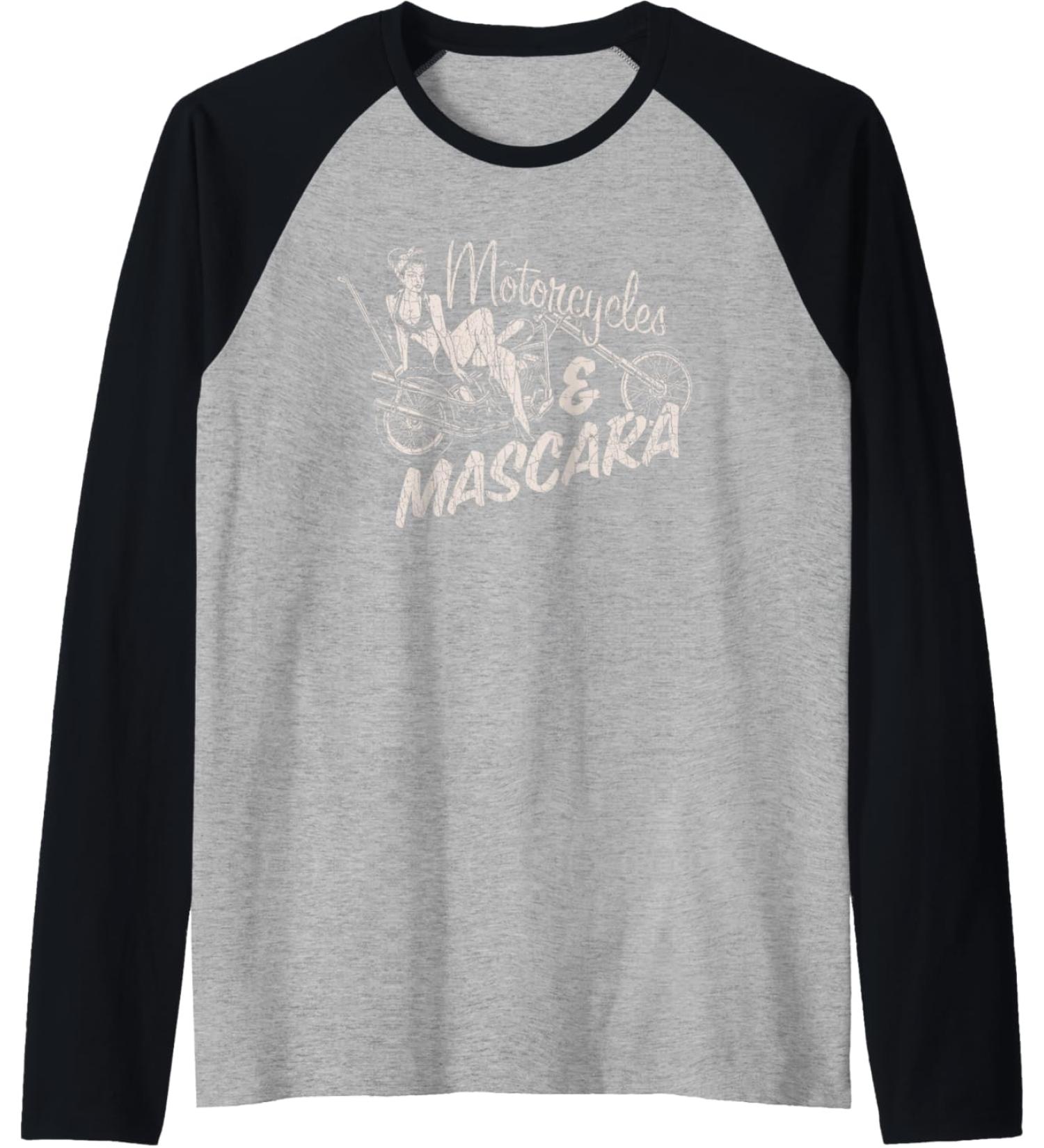 Maquillage des ann es 1950 Rockabilly Lowbrow : Motos et Mascara Manche Raglan