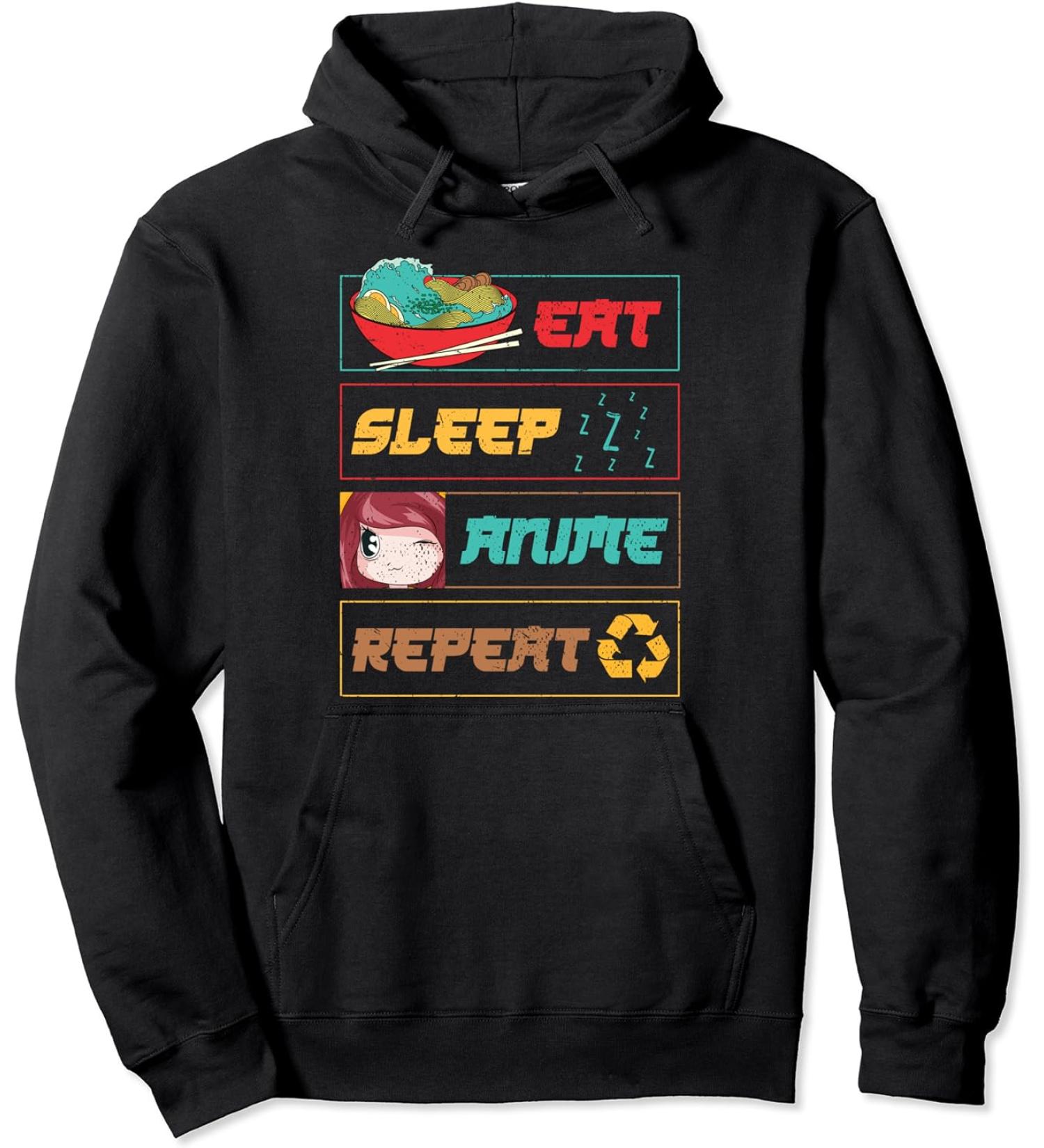 Japan Ramen Noodles Kawaii Otaku Japanese Manga Anime Pullover Hoodie
