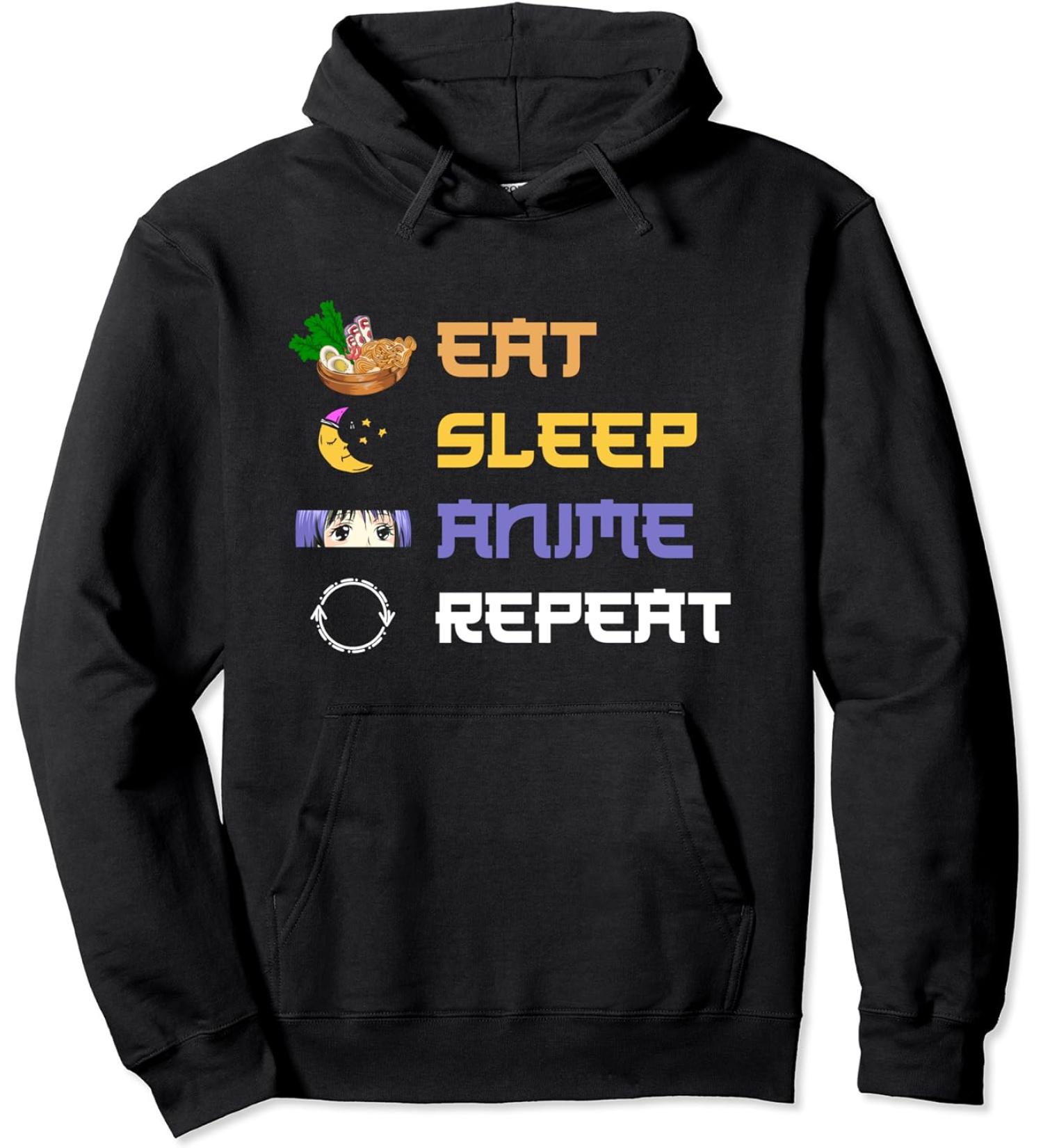 Ramen Noodles Otaku Japanese Manga Kawaii Japan Anime Pullover Hoodie