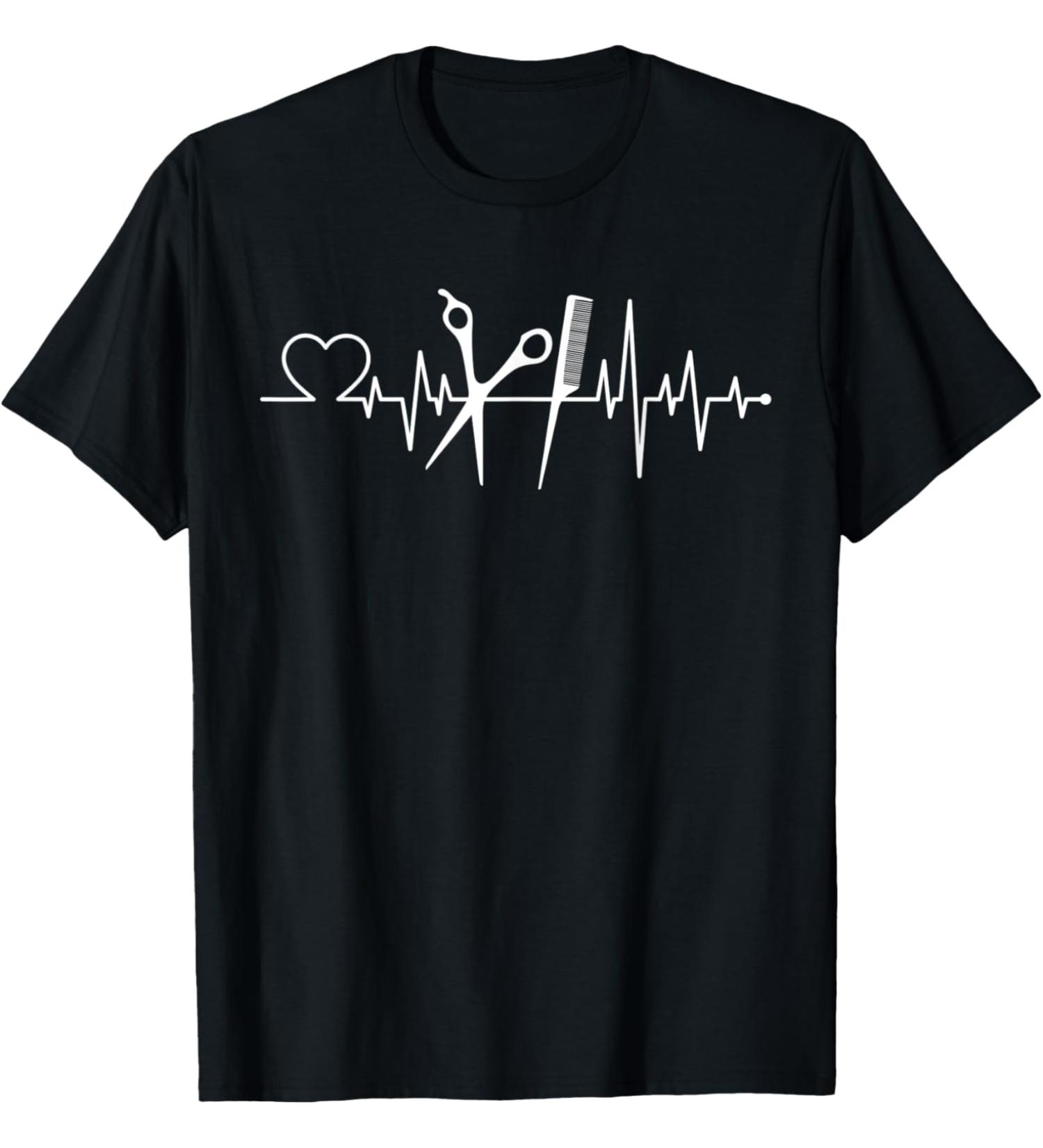 hairdresser hairstyle heartbeat haircut hair salon T-Shirt