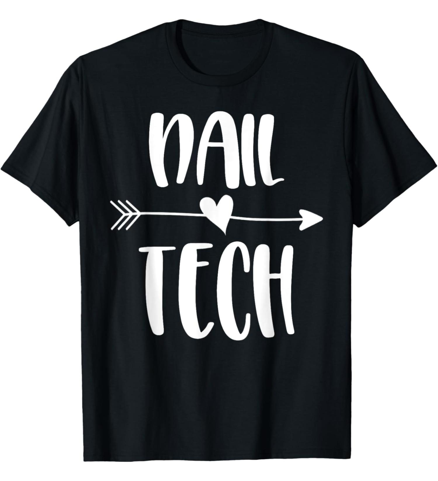 Cute nail tech gift nail technician T-Shirt