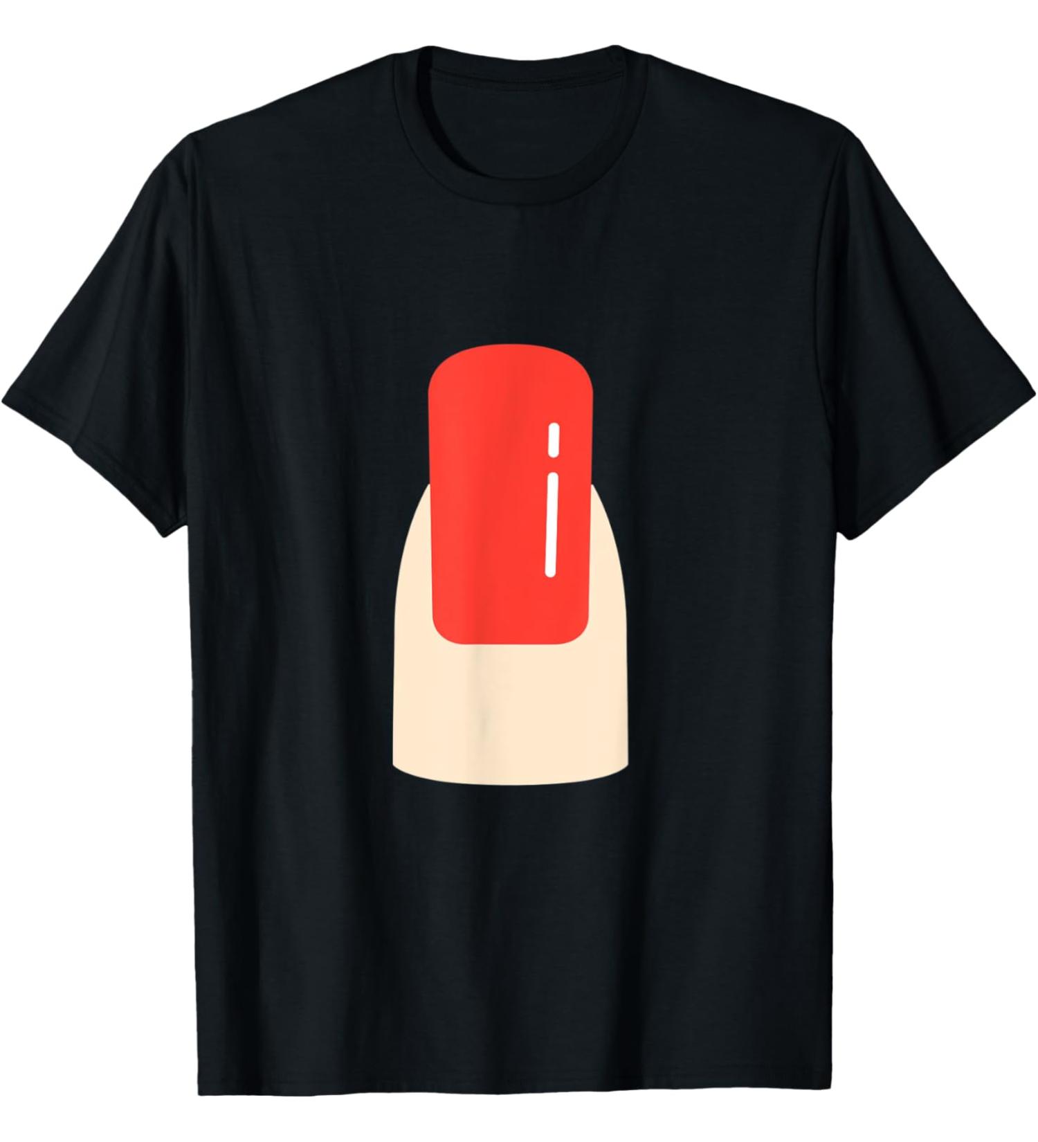 Manicure Manicurist Polished Fingernail T-Shirt