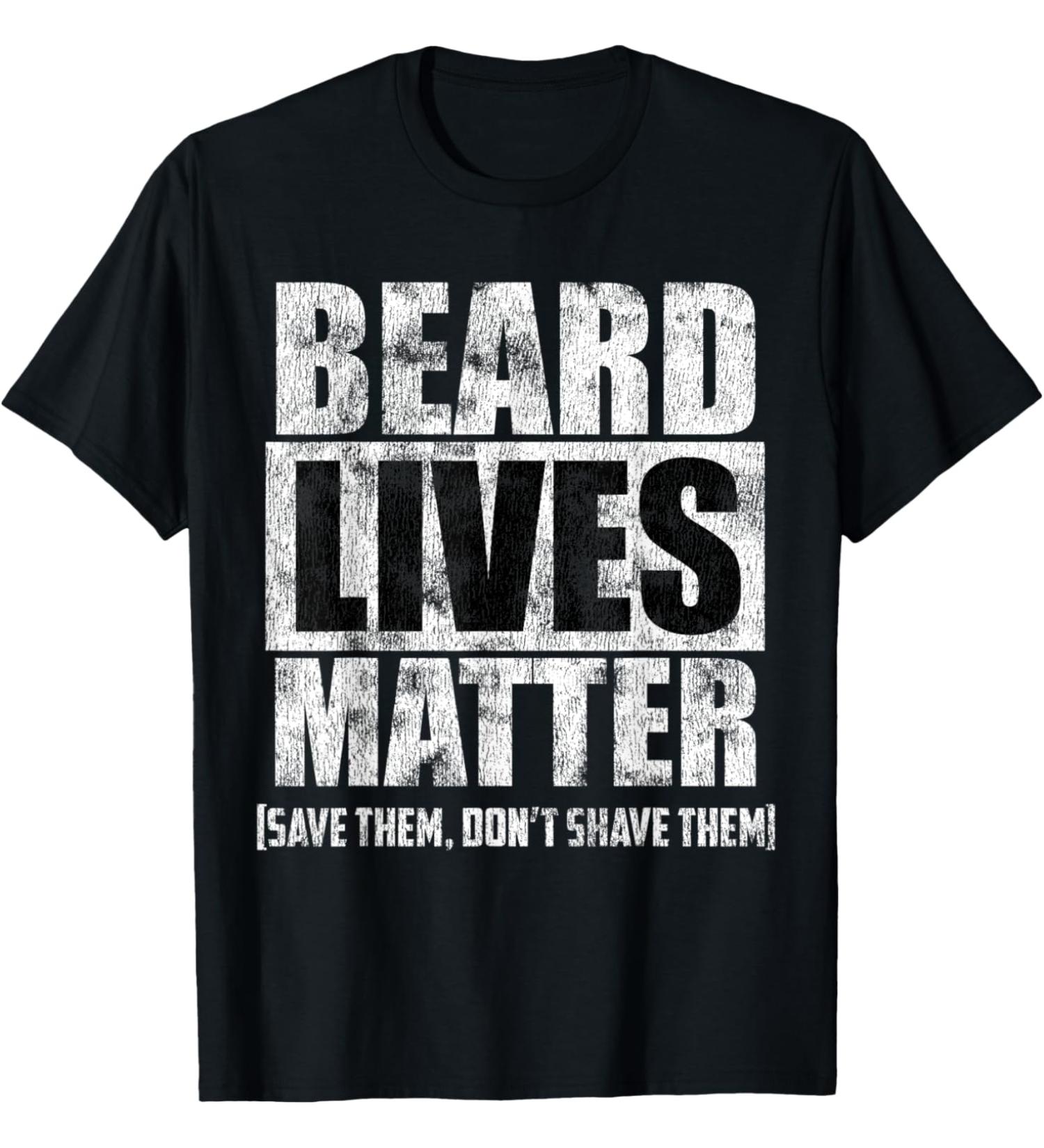 Cadeau de croissance de la barbe pour les hommes - Barbe T-Shirt