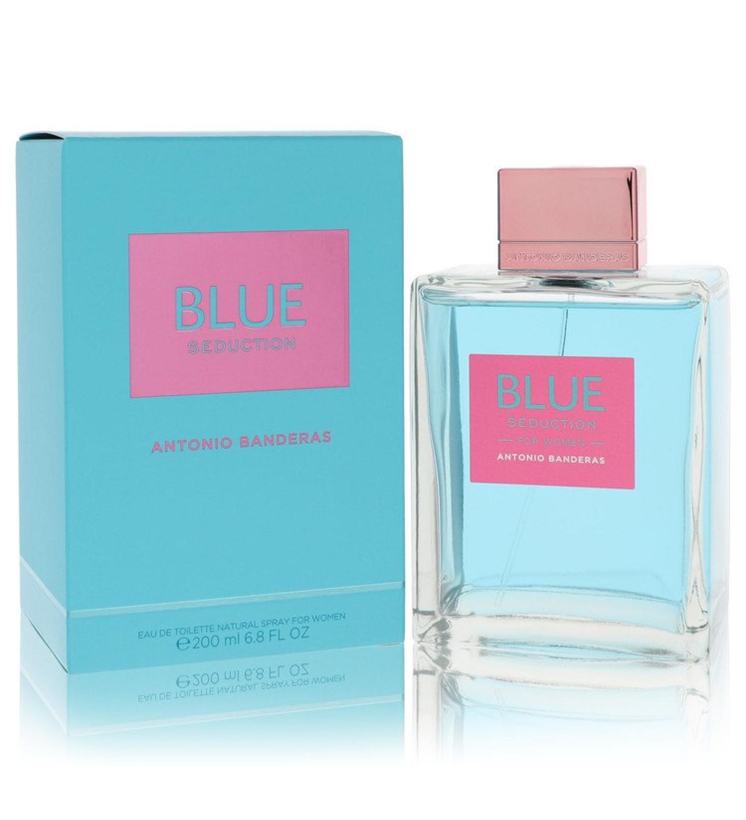 Blue Seduction by Antonio Banderas Eau De Toiette Spray 6.75 oz for Women