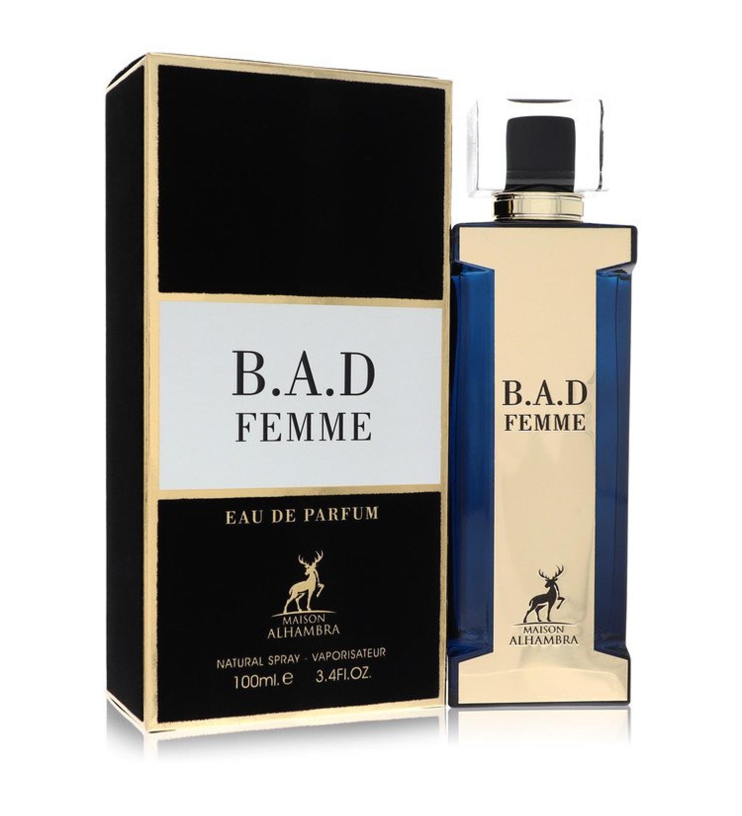 B.A.D Femme by Maison Alhambra Eau De Parfum Spray 3.4 oz for Women