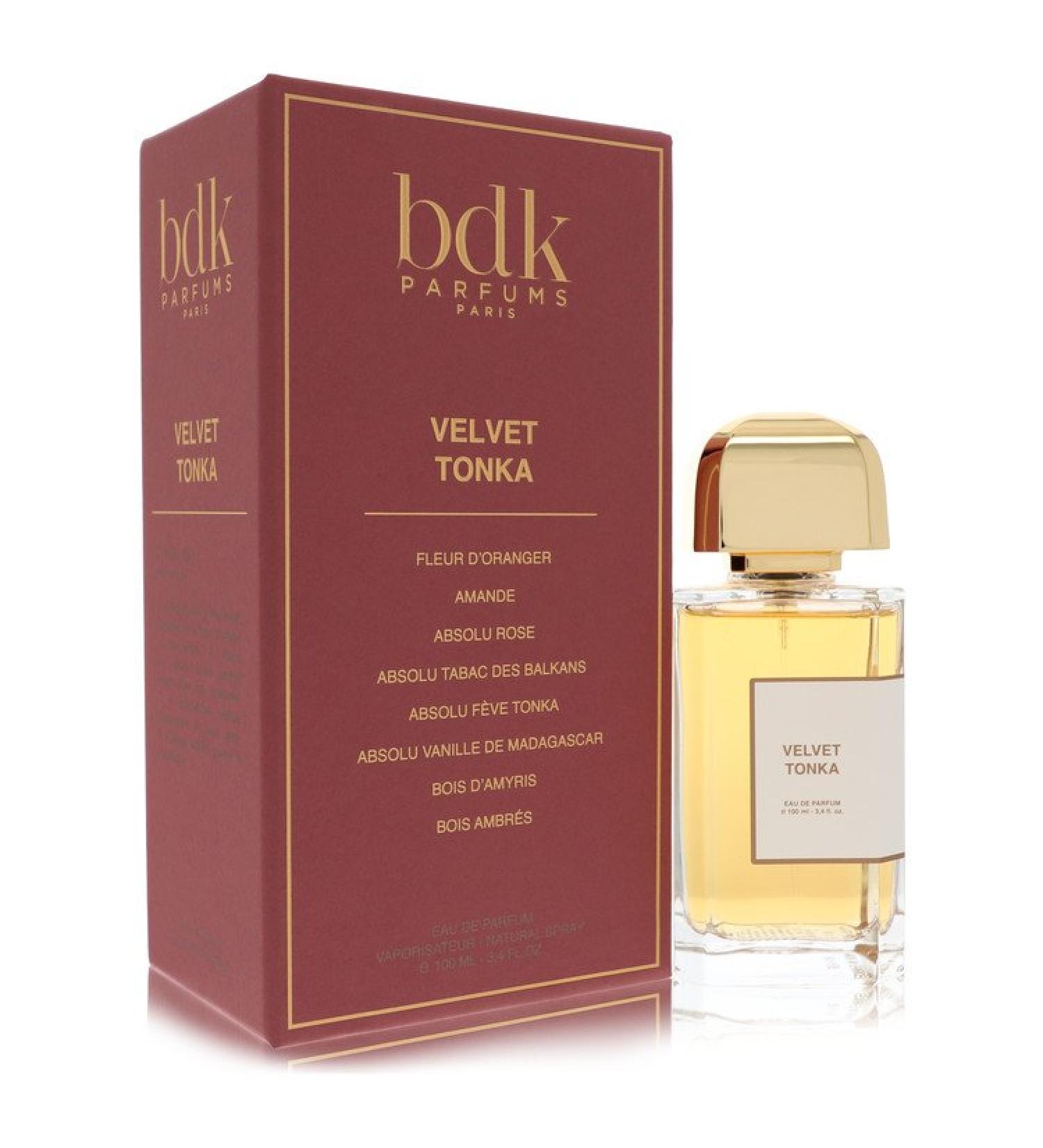Bdk Velvet Tonka by Bdk Parfums Eau De Parfum Spray (Unisex) 3.4 oz for Women
