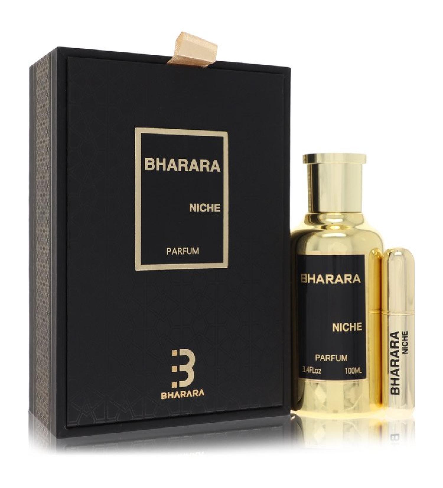 Bharara Niche by Bharara Beauty Eau De Parfum Spray + Refillable Travel Spray 3.4 oz for Men
