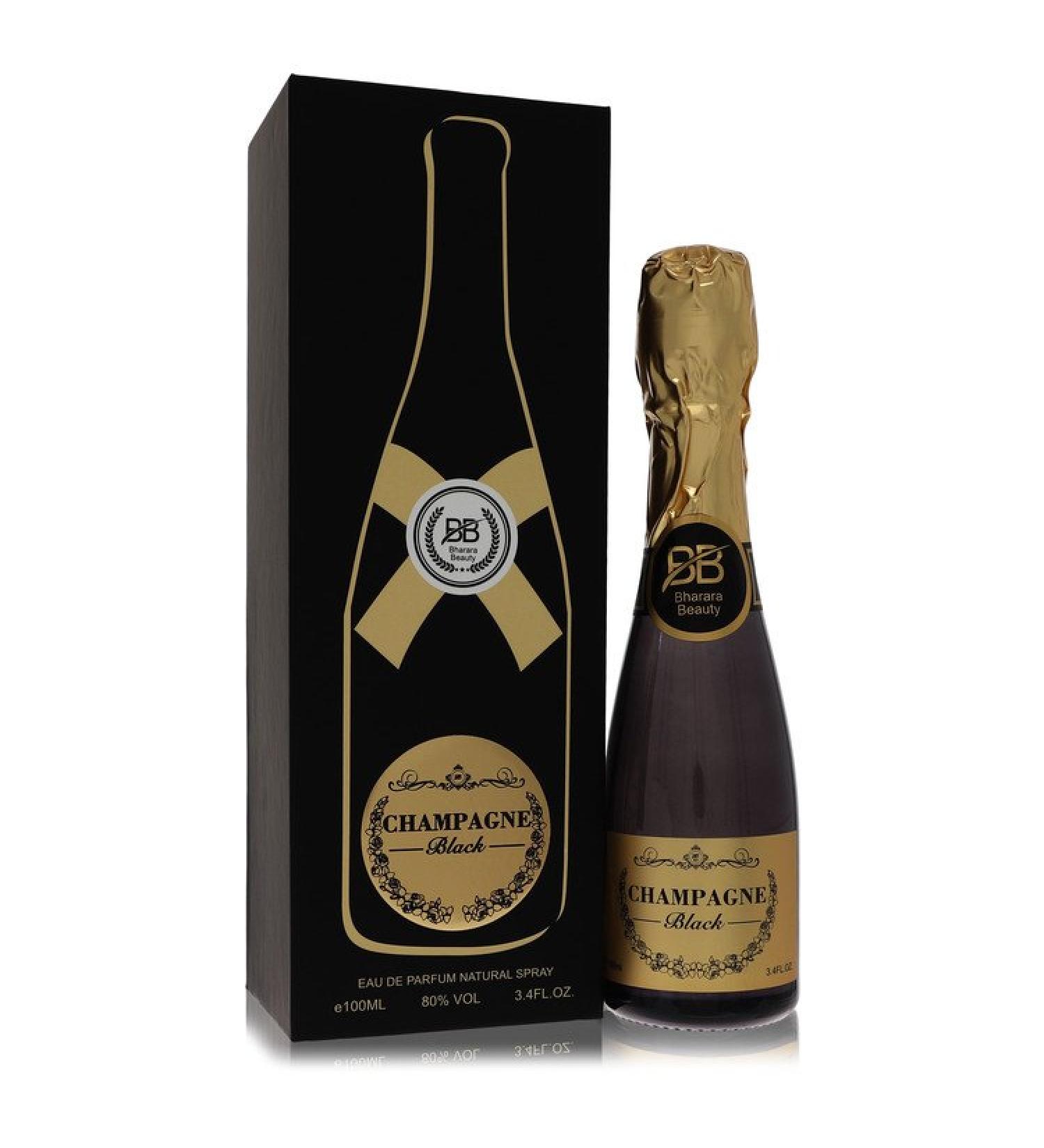 Bharara Champagne Black by Bharara Beauty Eau De Parfum Spray (Unisex) 3.4 oz for Men