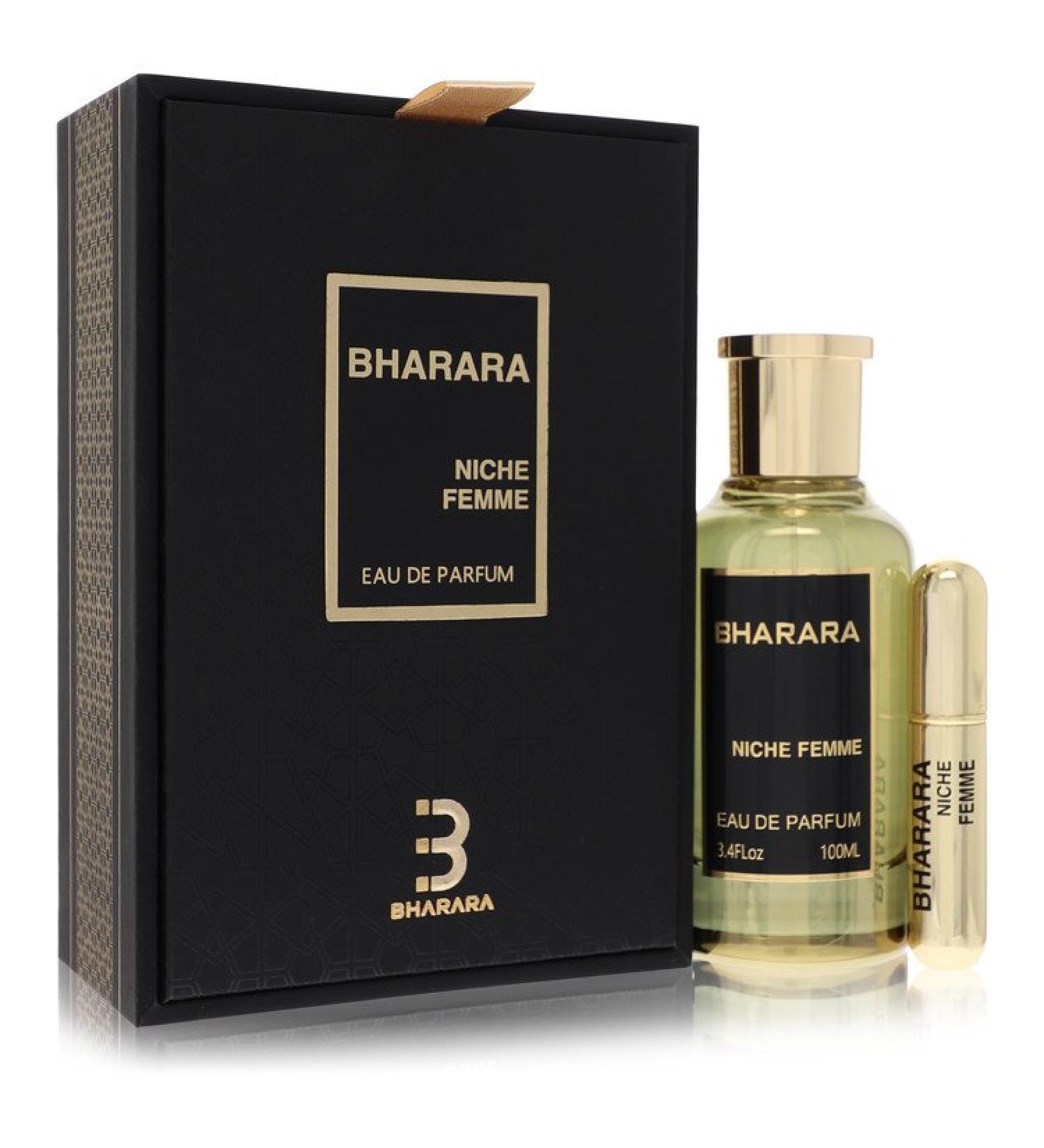 Bharara Niche Femme by Bharara Beauty Eau De Parfum Spray + Refillable Travel Spray 3.4 oz for Women