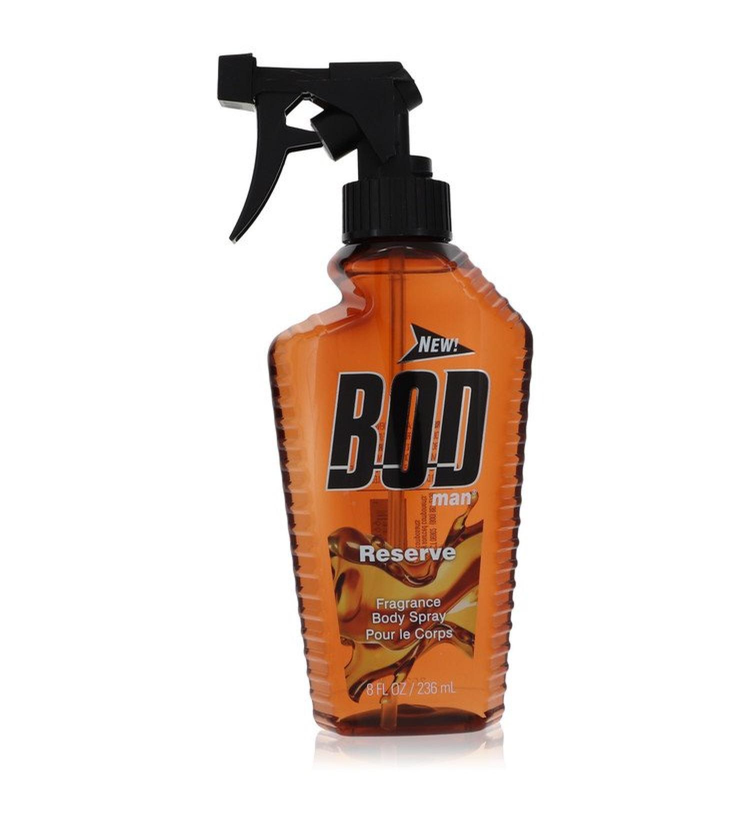 Bod Man Reserve by Parfums De Coeur Body Spray 8 oz for Men