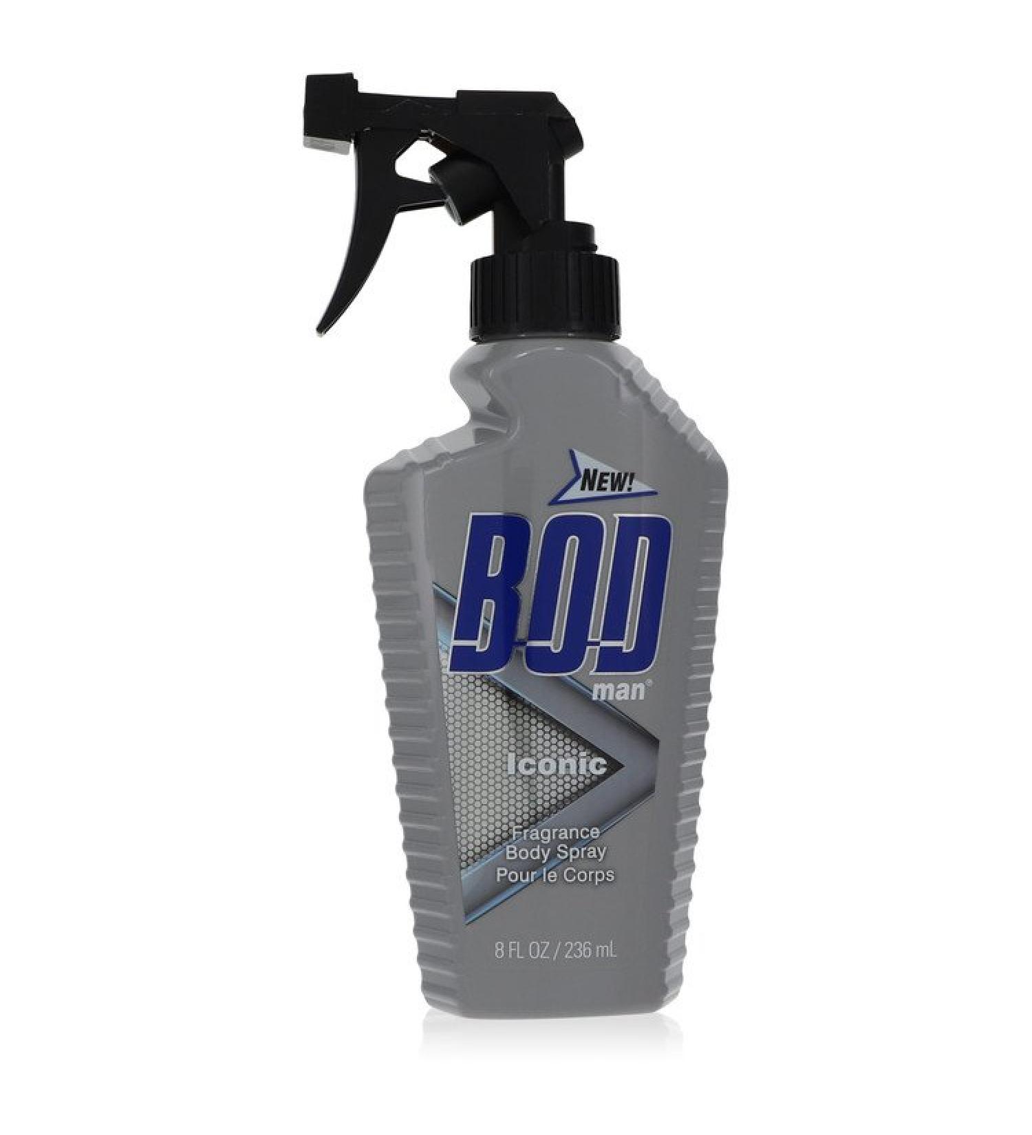 Bod Man Iconic by Parfums De Coeur Body Spray 8 oz for Men