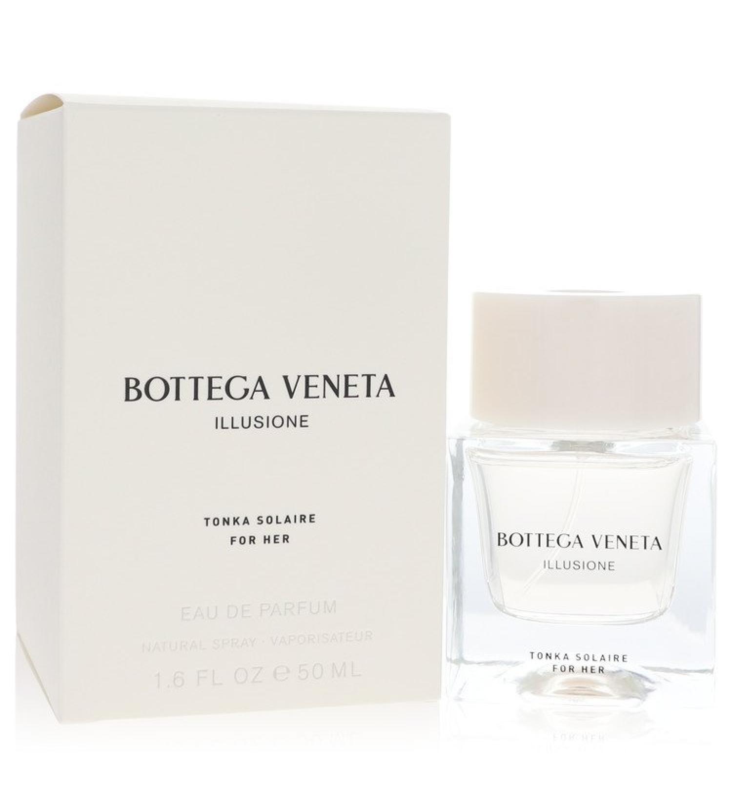 Bottega Veneta Illusione Tonka Solaire by Bottega Veneta Eau De Parfum Spray 1.7 oz for Women