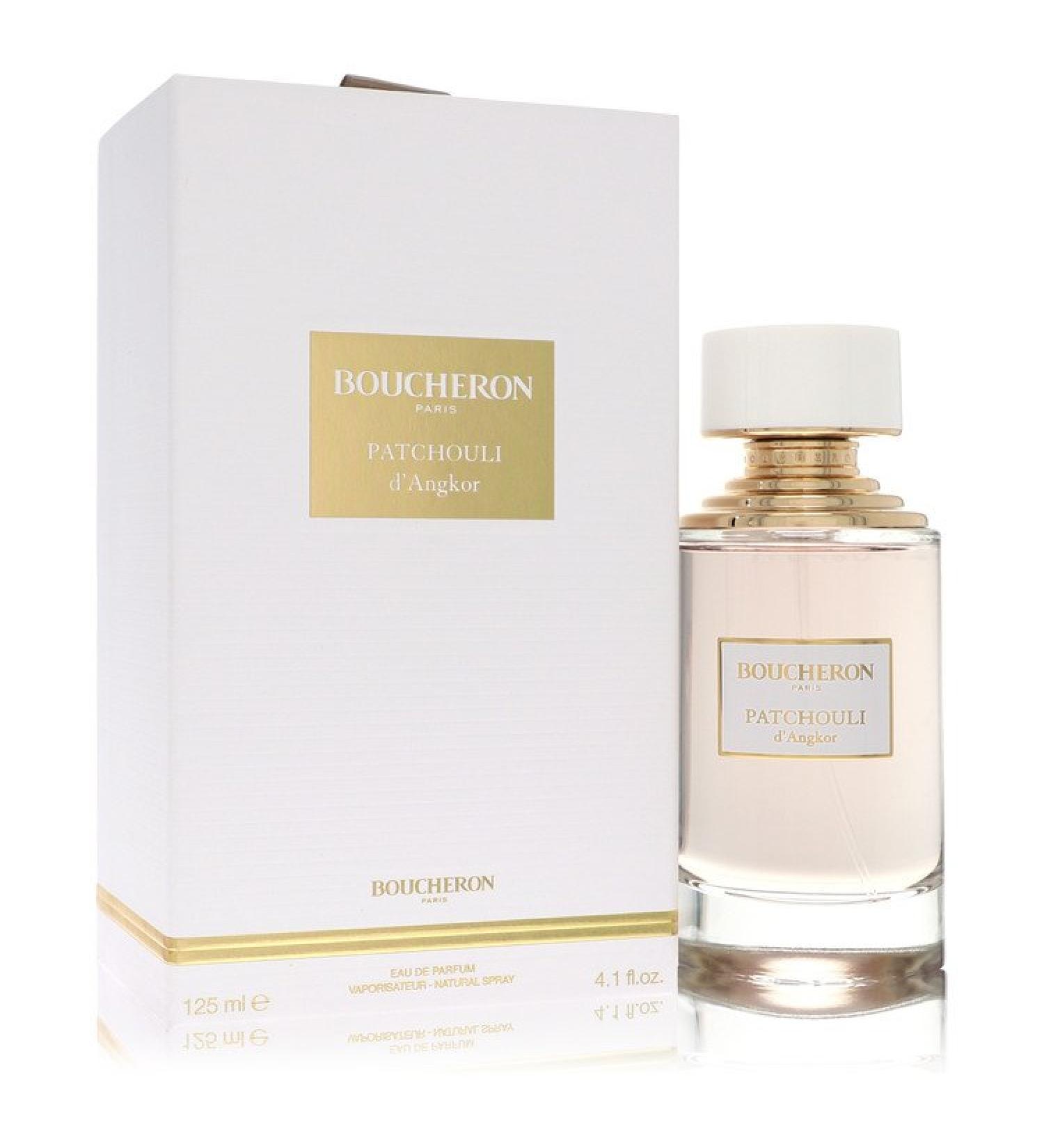 Boucheron Patcholi D'Angkor by Boucheron Eau De Parfum Spray (Unisex) 4.1 oz for Men