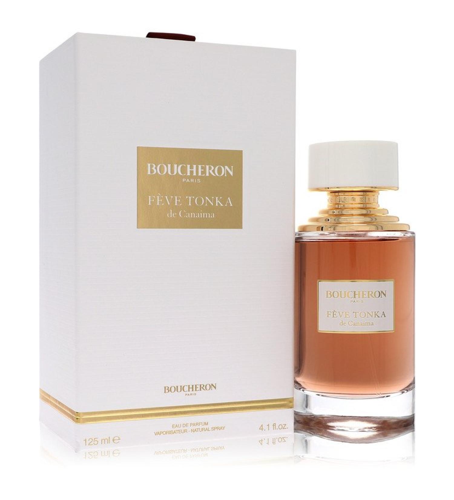 Boucheron Feve Tonka De Canaima by Boucheron Eau De Parfum Spray (Unisex) 4.1 oz for Men