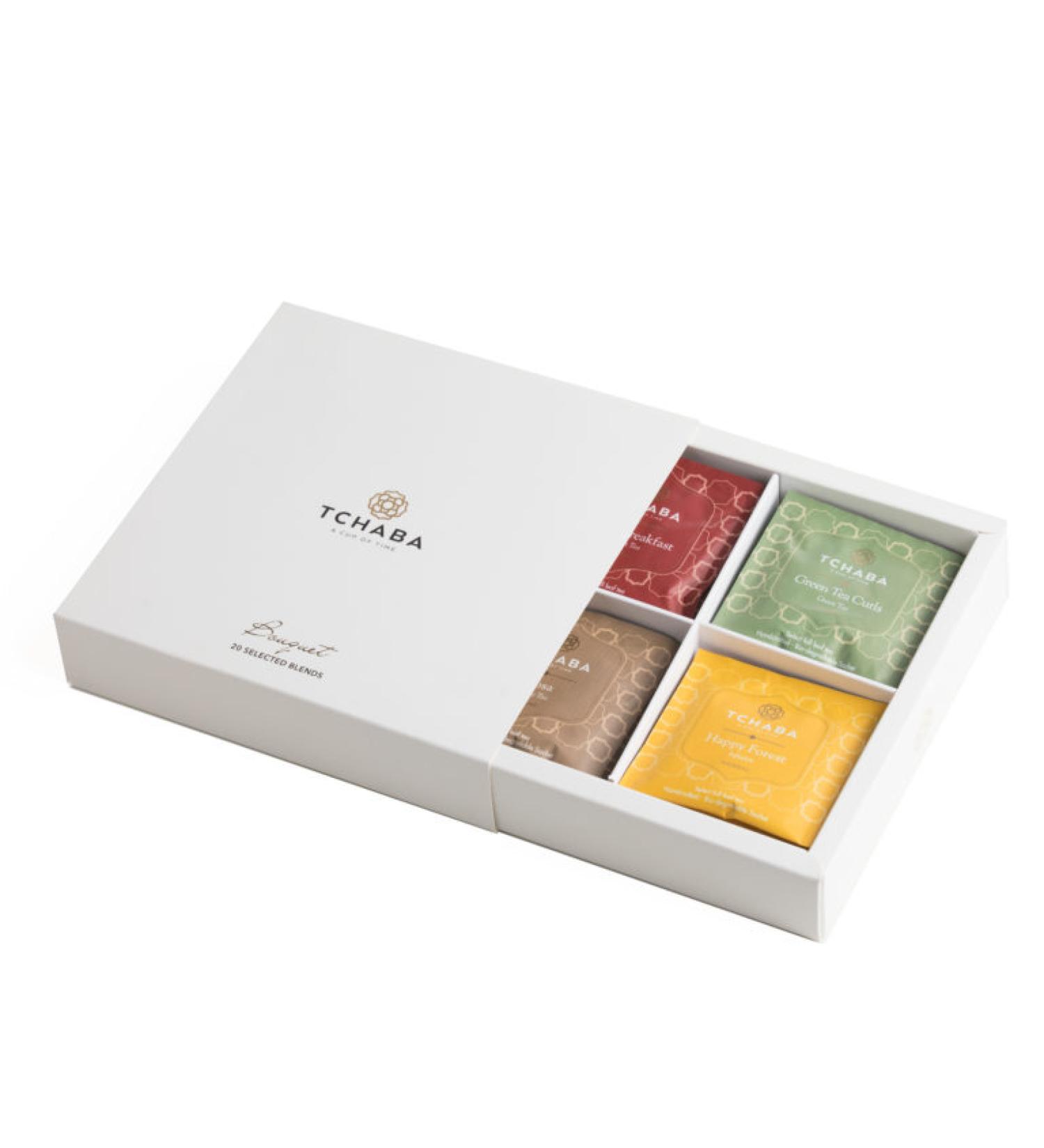 Tchaba Tea Tchaba Bouquet 20 Sachets | 40 Cups - Buy Online on GoSupps.com