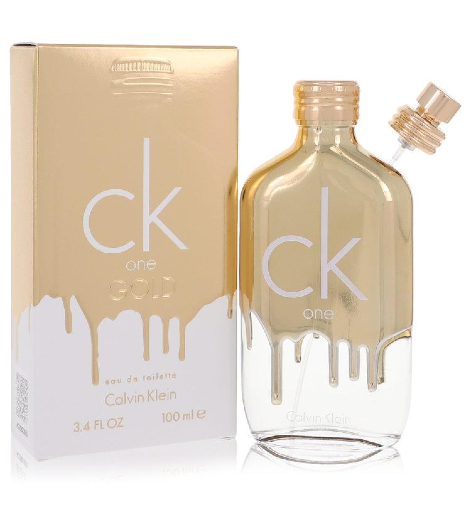CK One Gold by Calvin Klein Eau De Toilette Spray (Unisex) 3.4 oz for Men