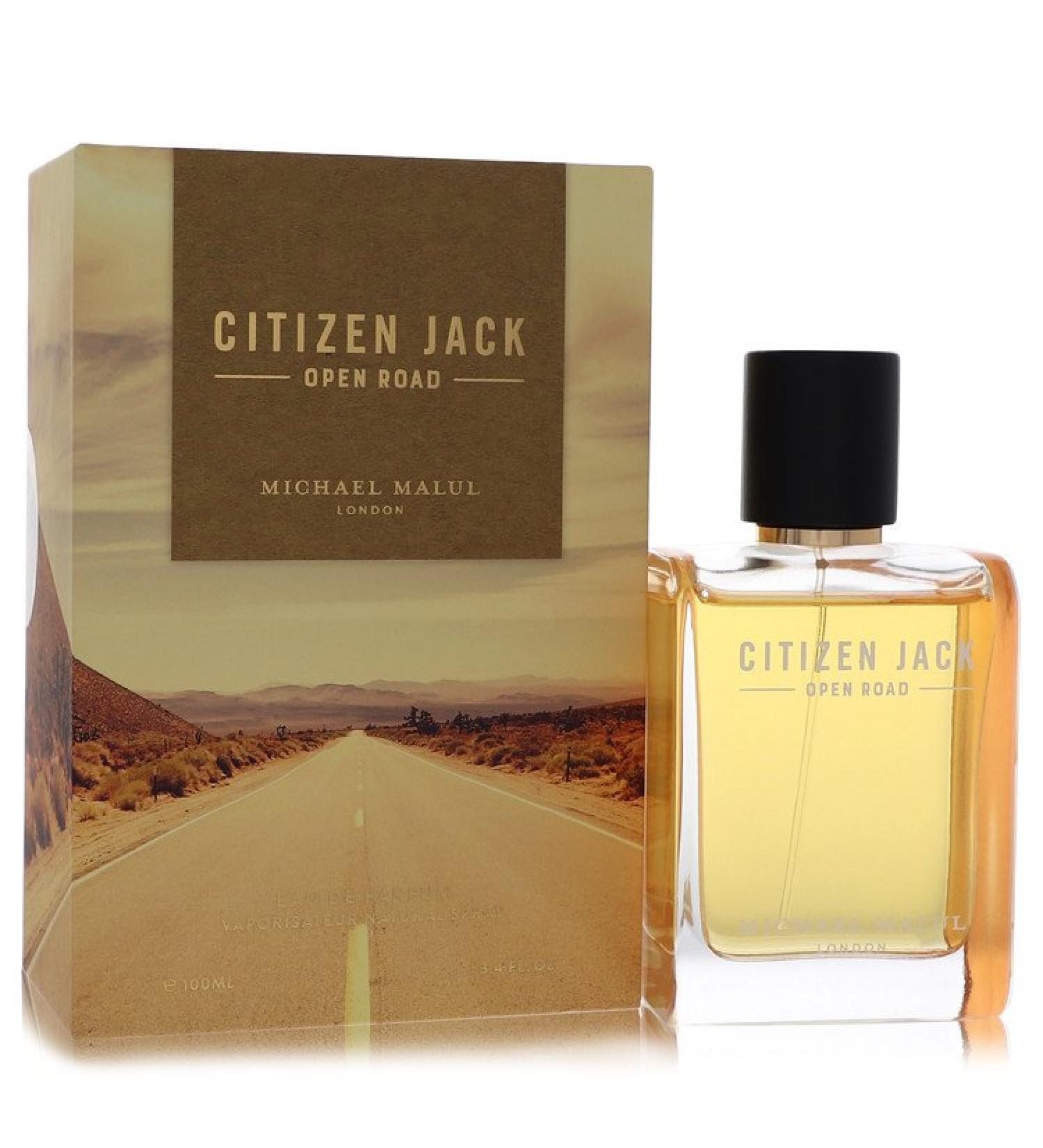 Citizen Jack Open Road by Michael Malul Eau De Parfum Spray 3.4 oz for Men