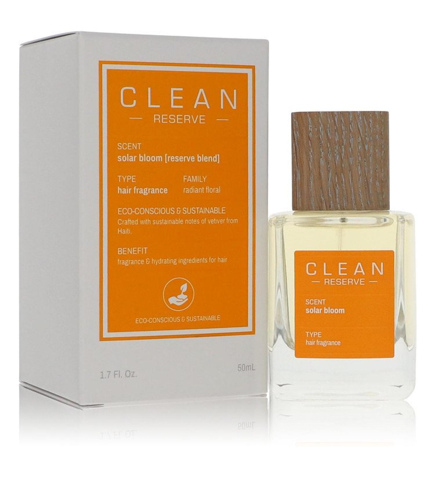 Clean Reserve Solar Bloom by Clean Hair Fragrance (Unisex) 1.7 oz for Women