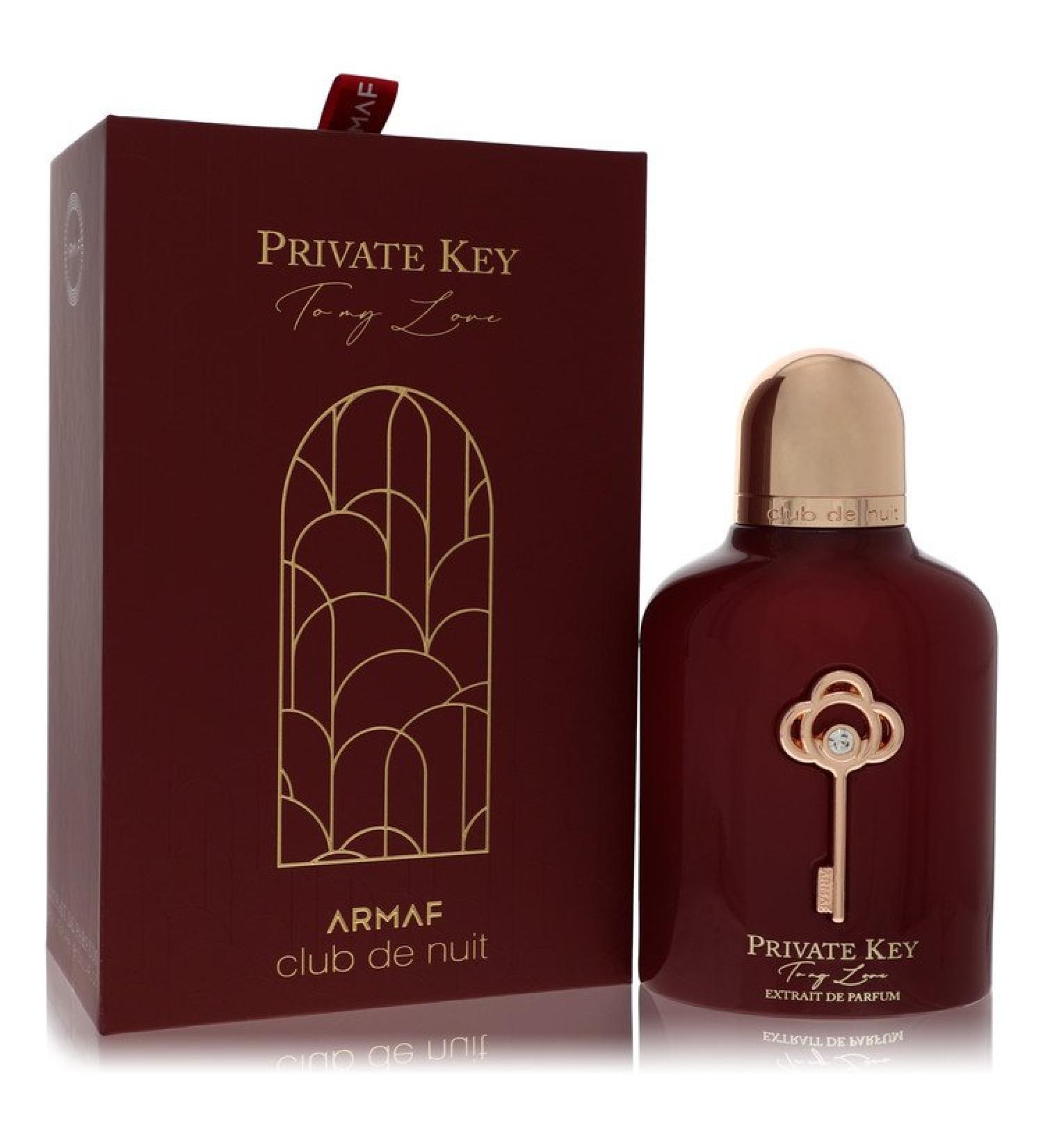 Club De Nuit Private Key To My Love by Armaf Extrait De Parfum Spray (Unisex) 3.4 oz for Women