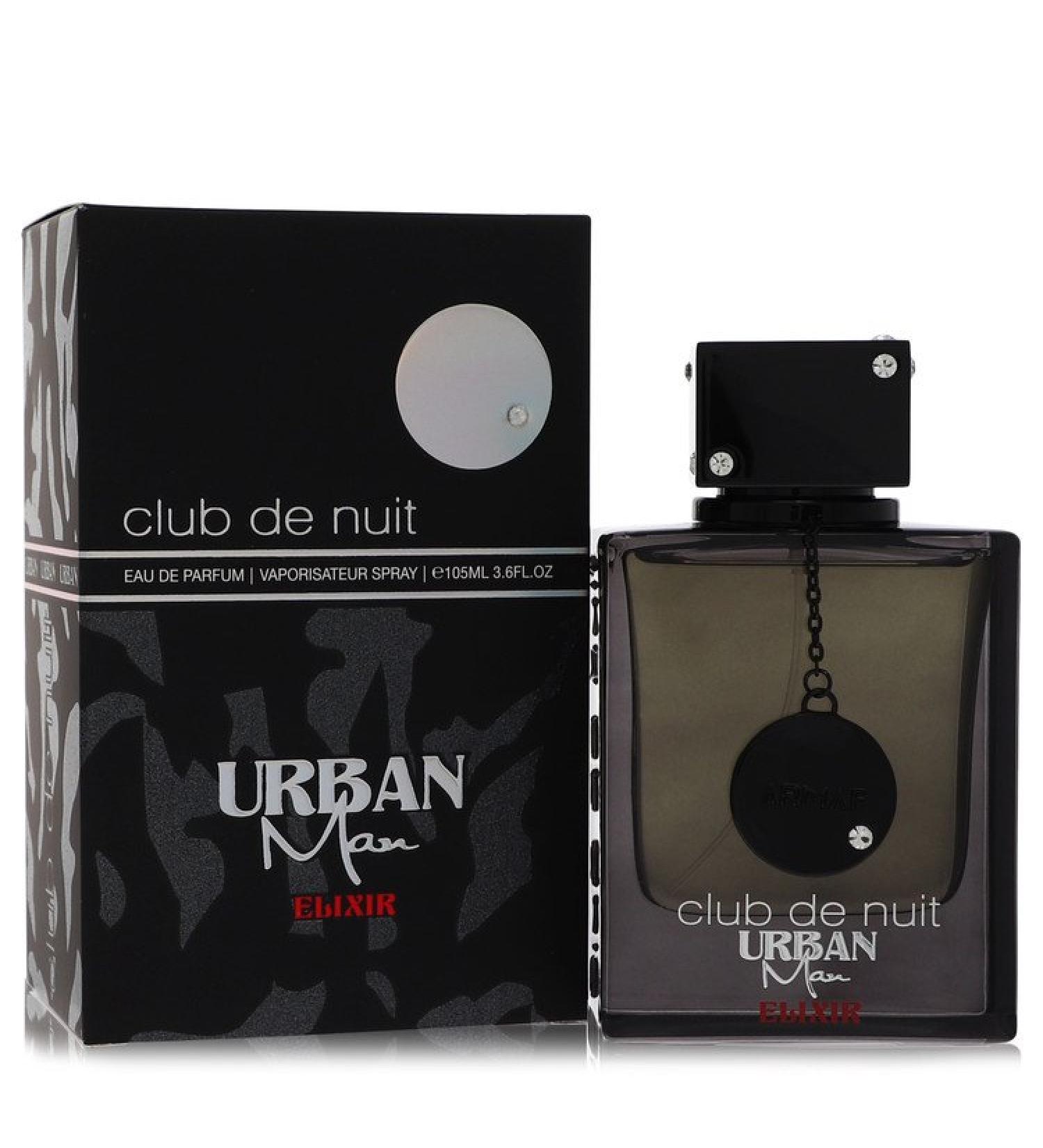 Club De Nuit Urban Man Elixir by Armaf Eau De Parfum Spray 3.6 oz for Men
