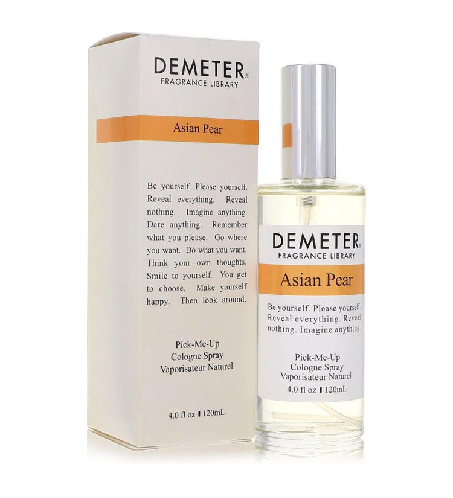 Demeter Asian Pear Cologne by Demeter Cologne Spray (Unisex) 4 oz for Women