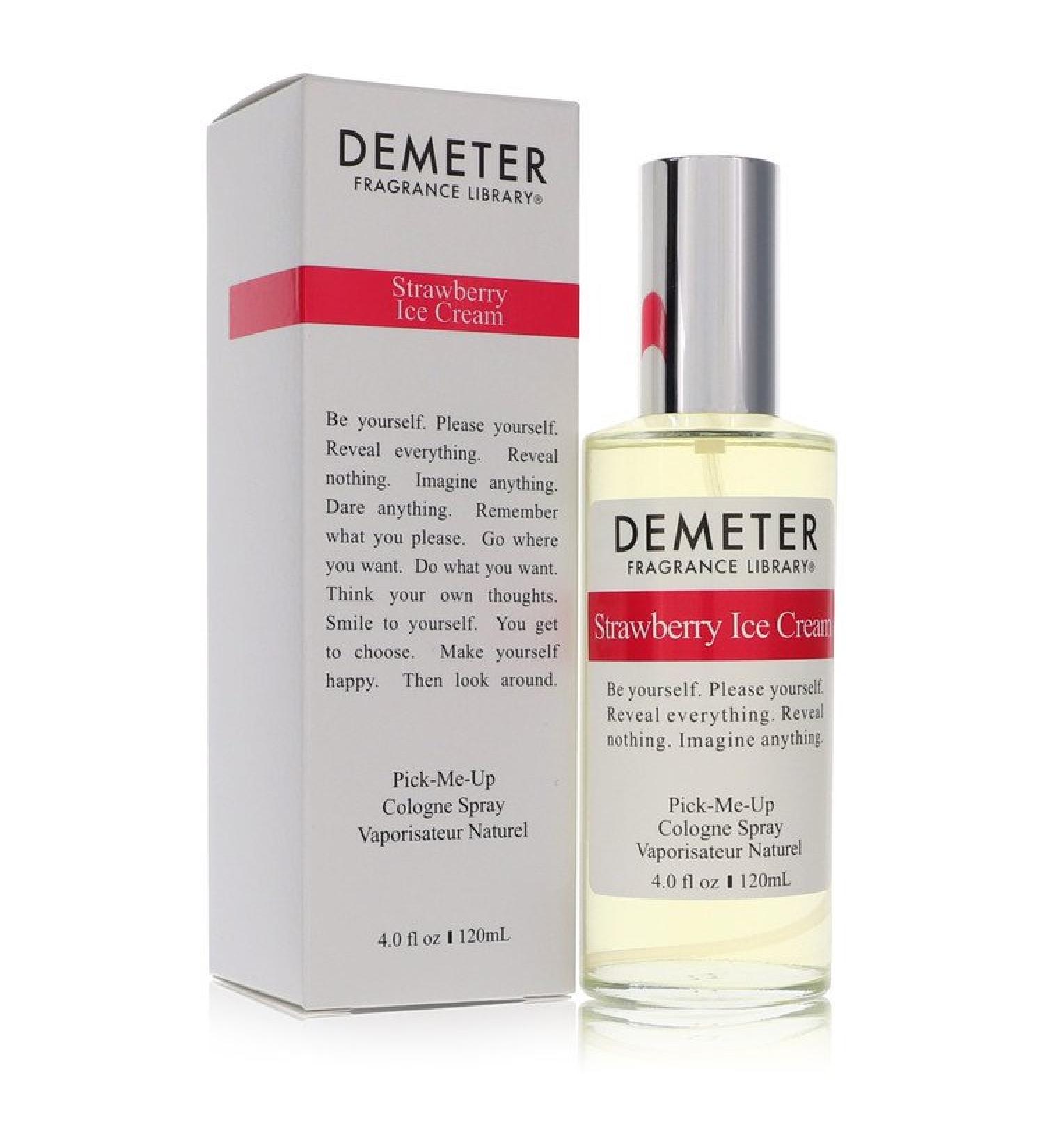 Demeter Strawberry Ice Cream by Demeter Cologne Spray 4 oz for Women