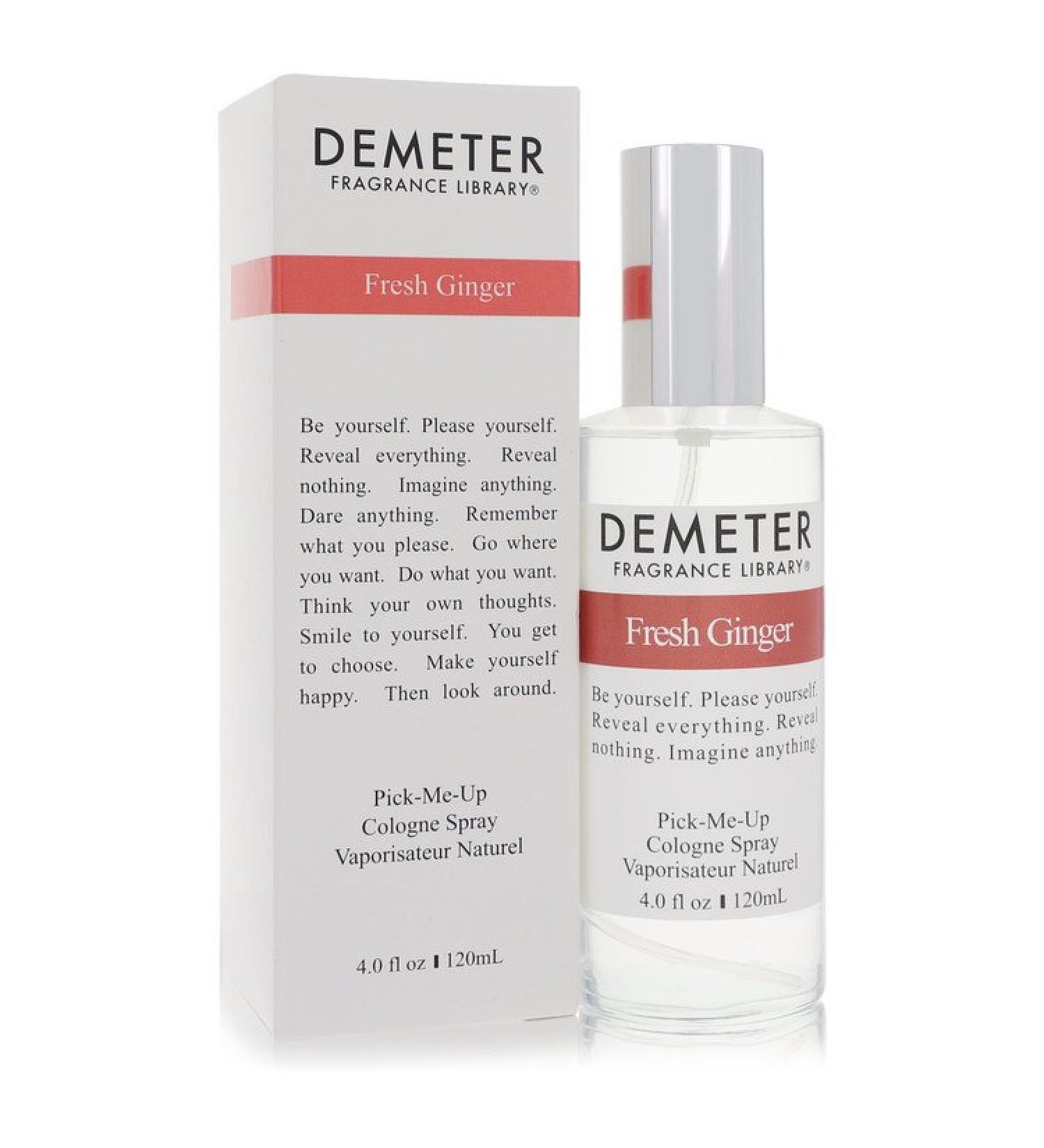 Demeter Fresh Ginger by Demeter Cologne Spray 4 oz for Women