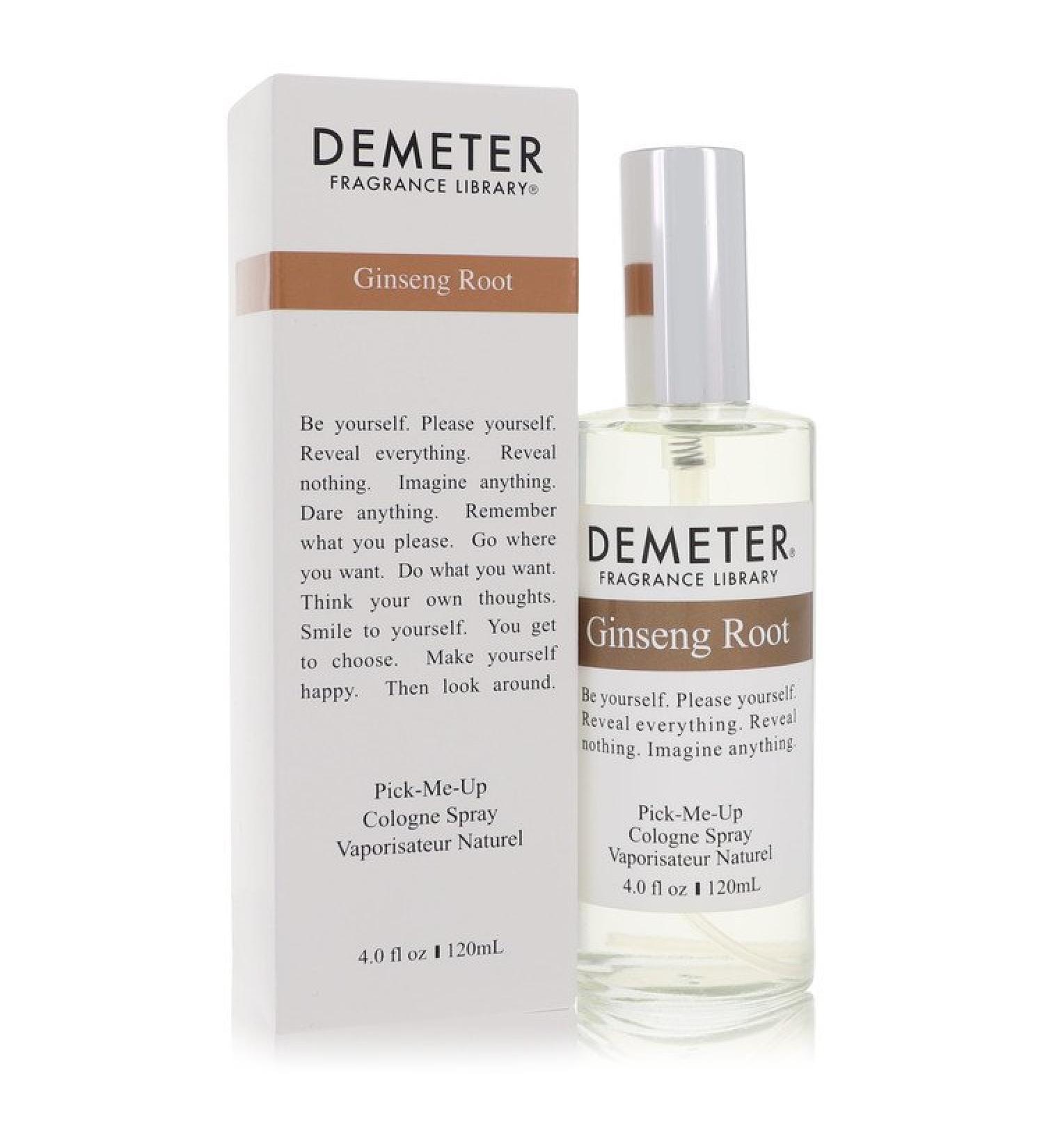 Demeter Ginseng Root by Demeter Cologne Spray 4 oz for Women