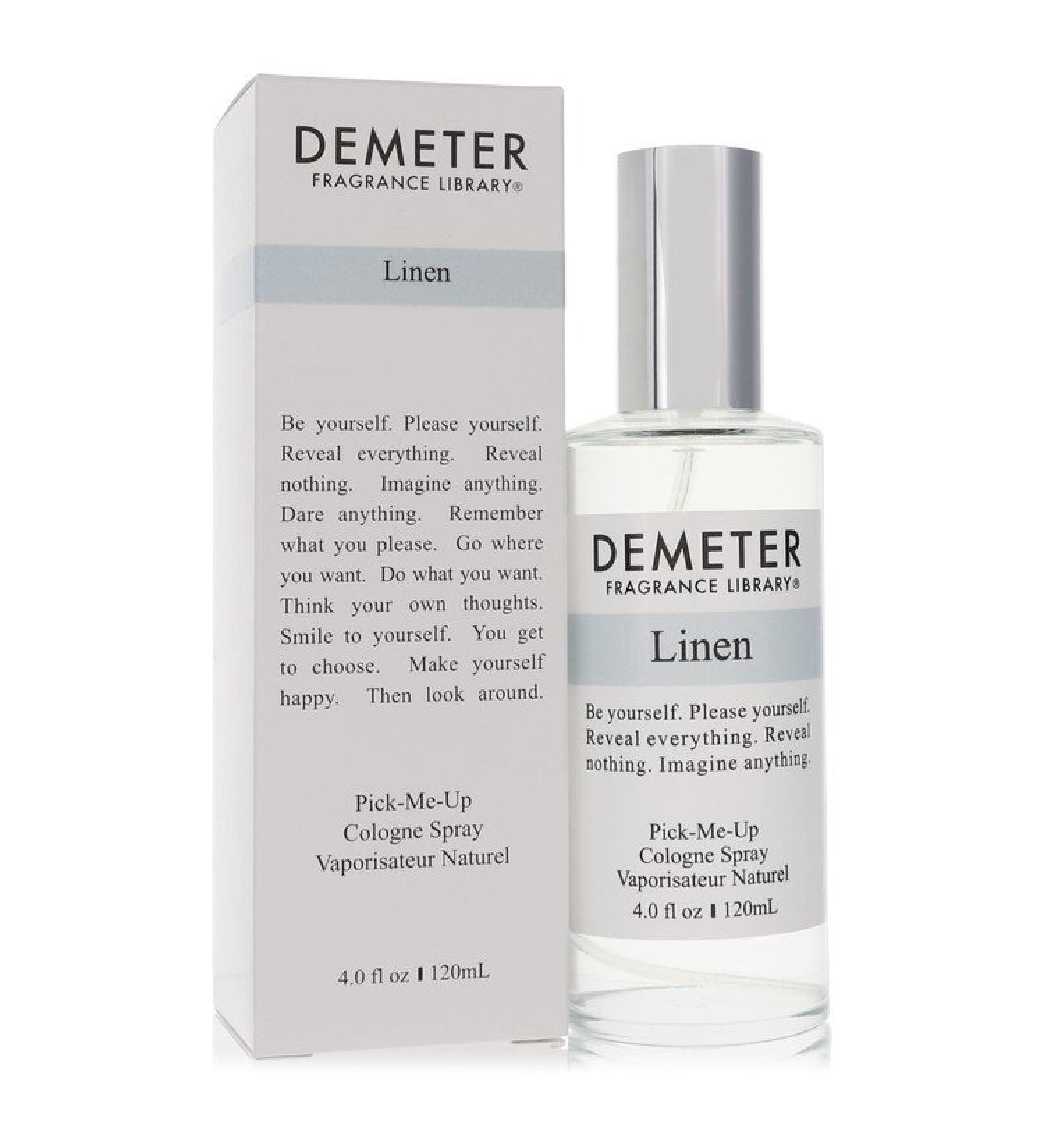 Demeter Linen by Demeter Cologne Spray 4 oz for Women