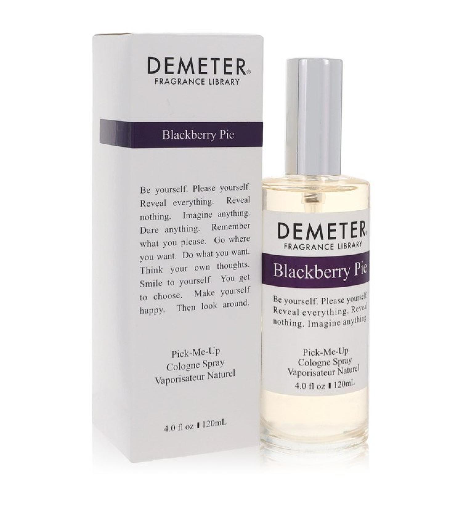 Demeter Blackberry Pie by Demeter Cologne Spray 4 oz for Women