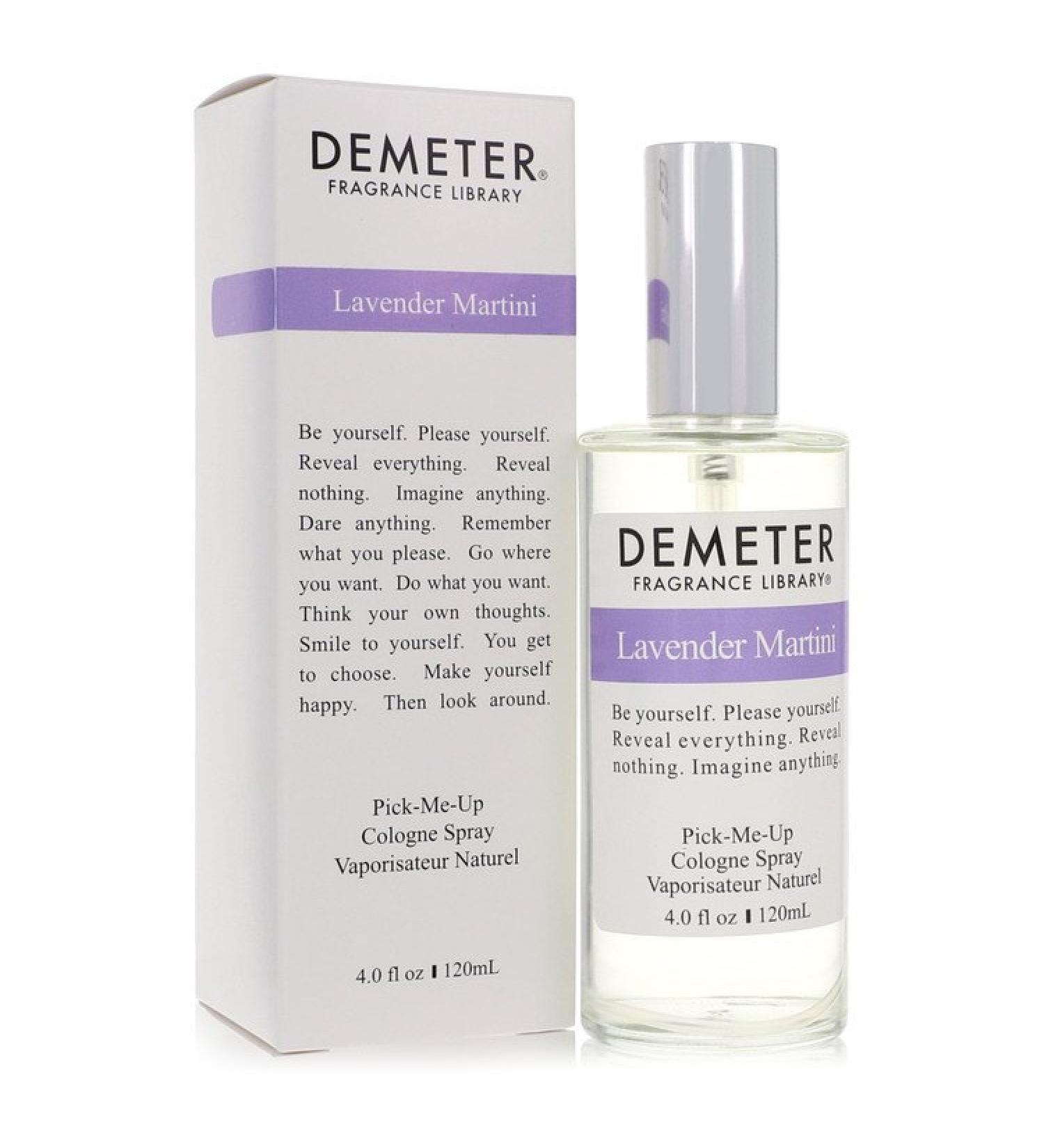 Demeter Lavender Martini by Demeter Cologne Spray 4 oz for Women