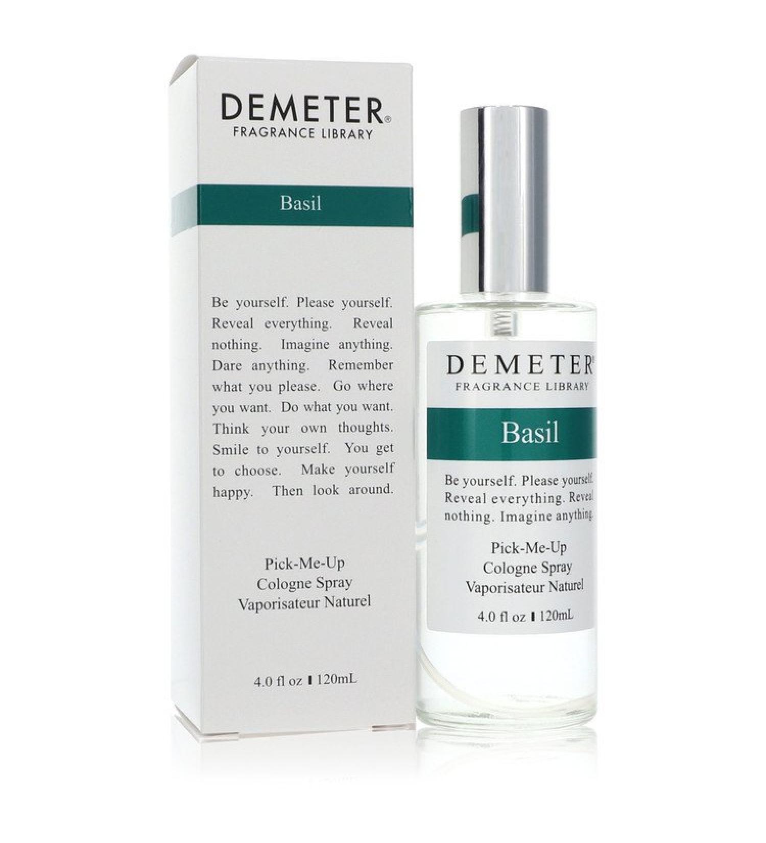 Demeter Basil by Demeter Cologne Spray (Unisex) 4 oz for Men
