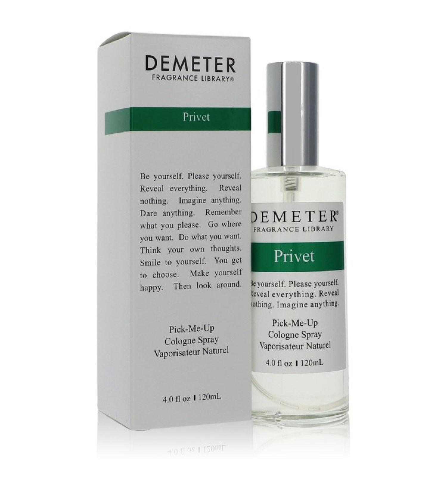 Demeter Privet by Demeter Cologne Spray (Unisex) 4 oz for Men