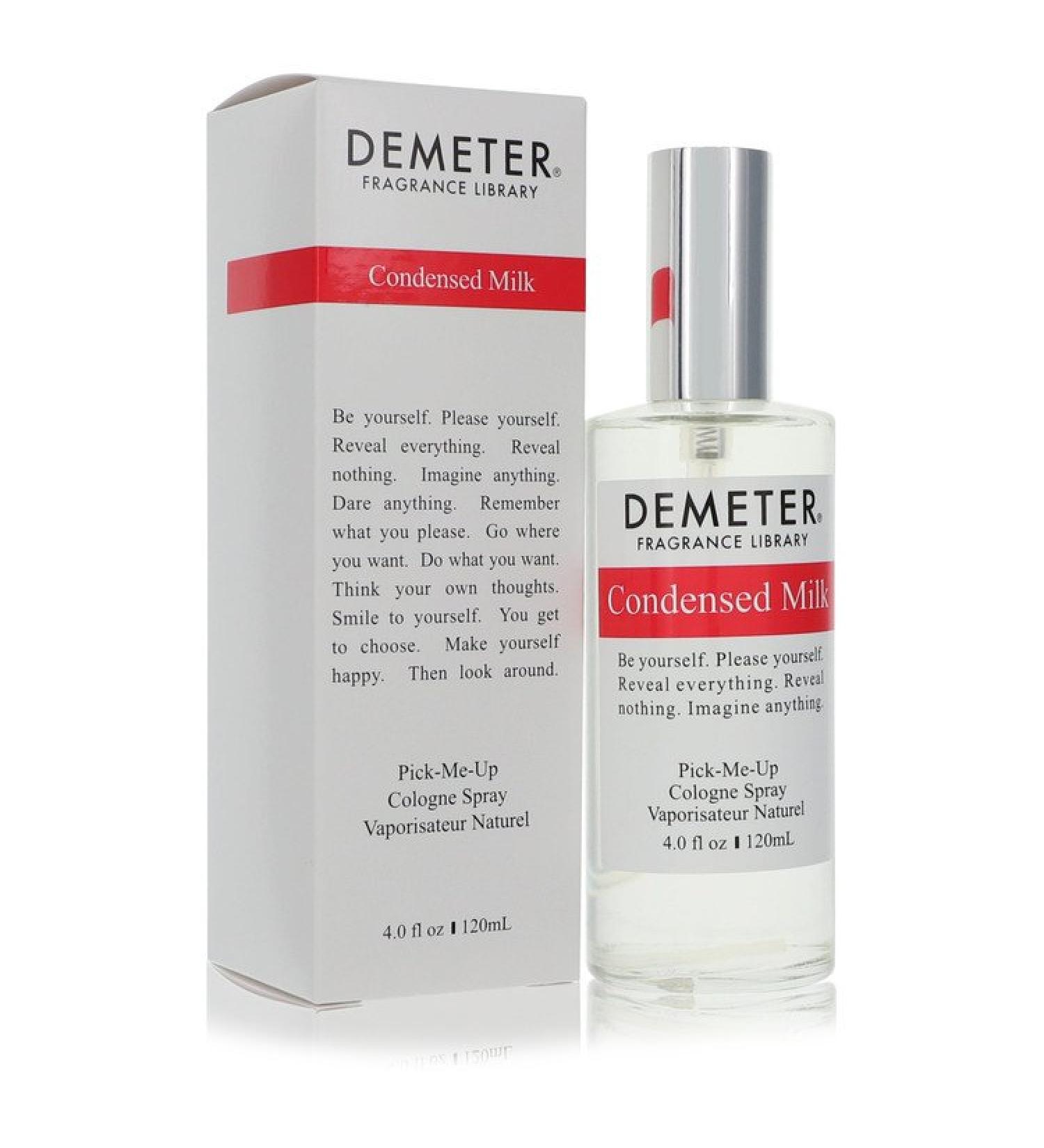 Demeter Condensed Milk by Demeter Pick Me Up Cologne Spray (Unisex) 4 oz for Men