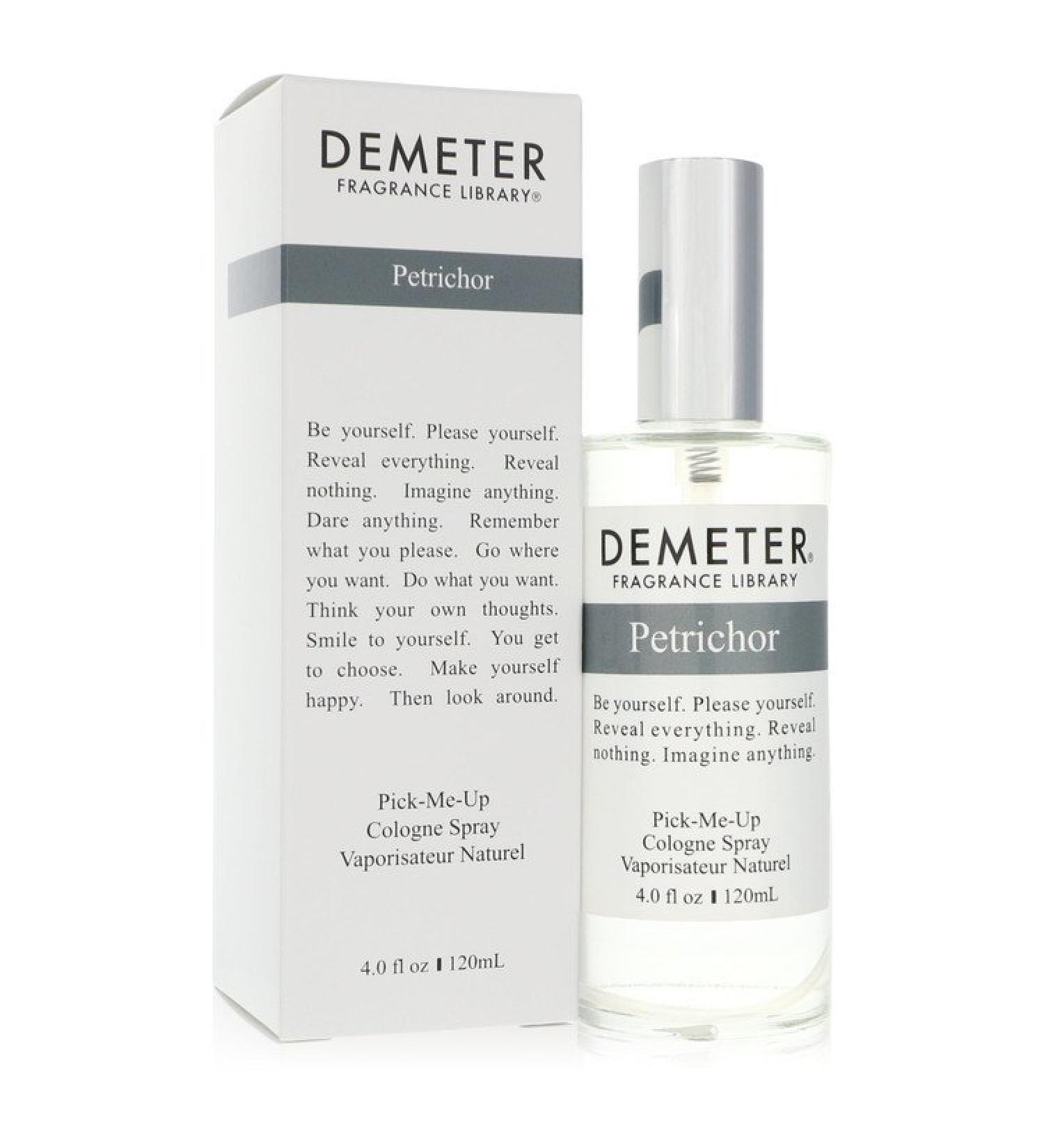 Demeter Petrichor by Demeter Cologne Spray (Unisex) 4 oz for Men