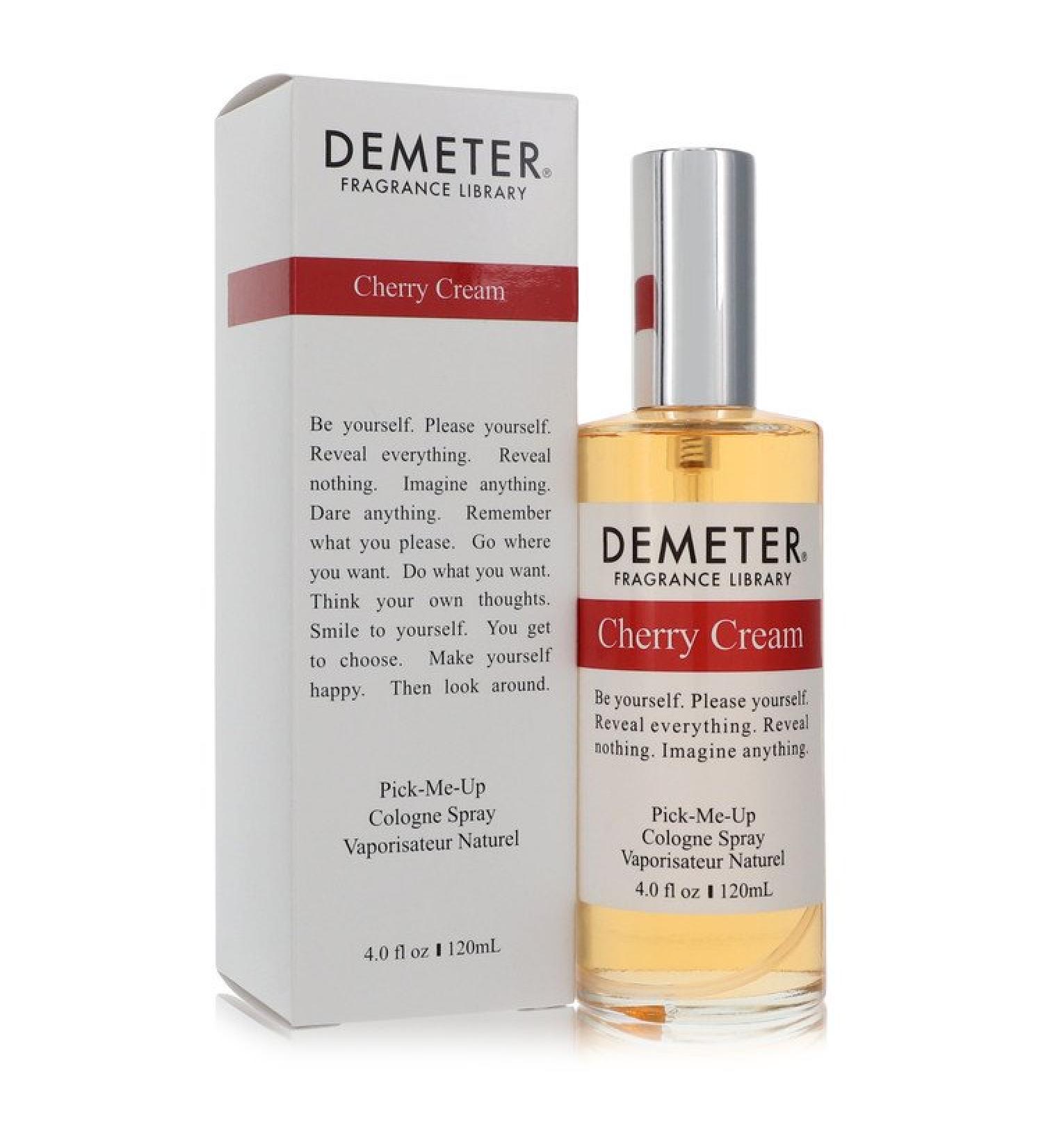 Demeter Cherry Cream by Demeter Cologne Spray (Unisex) 4 oz for Men