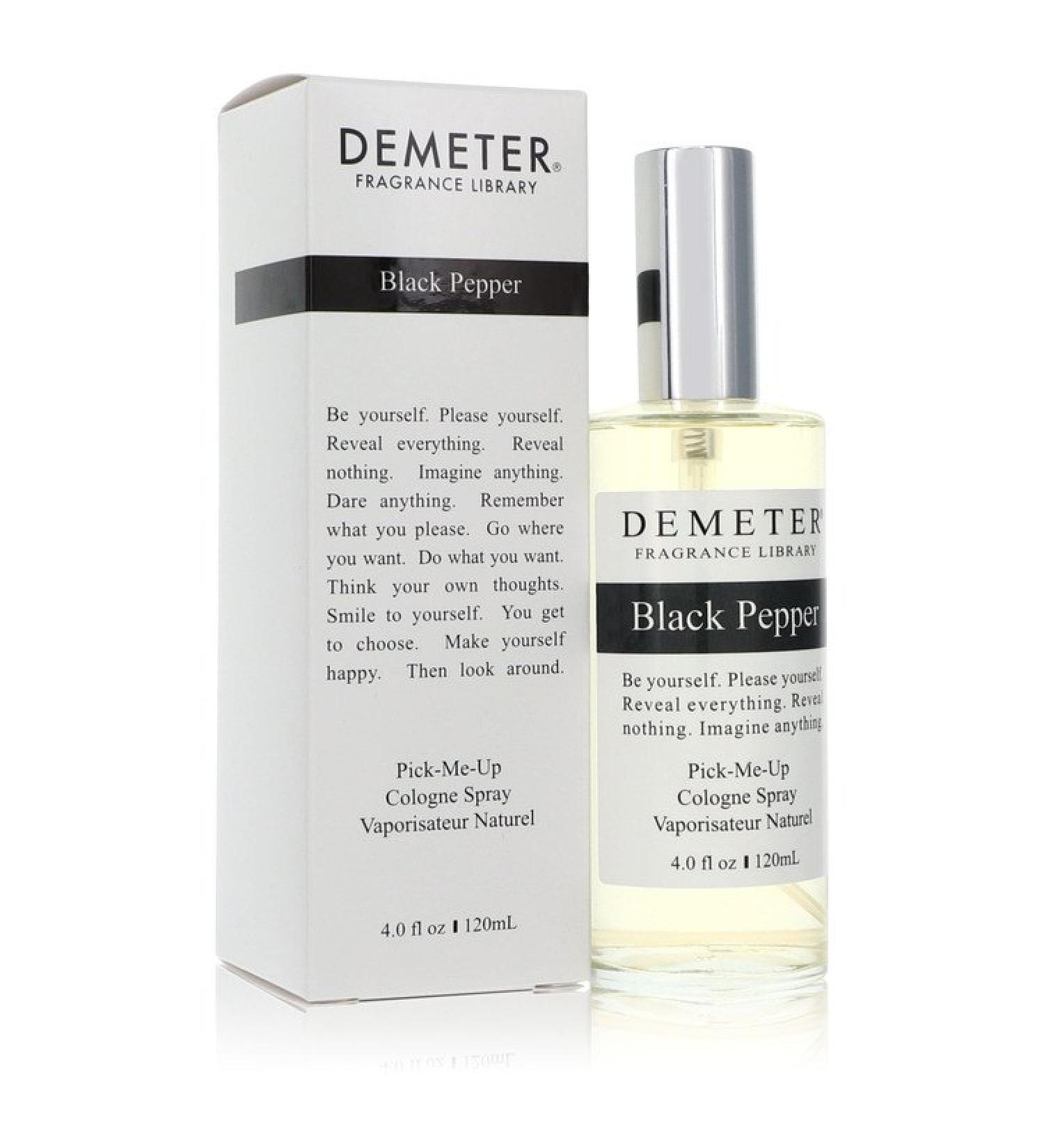 Demeter Black Pepper by Demeter Cologne Spray (Unisex) 4 oz for Men